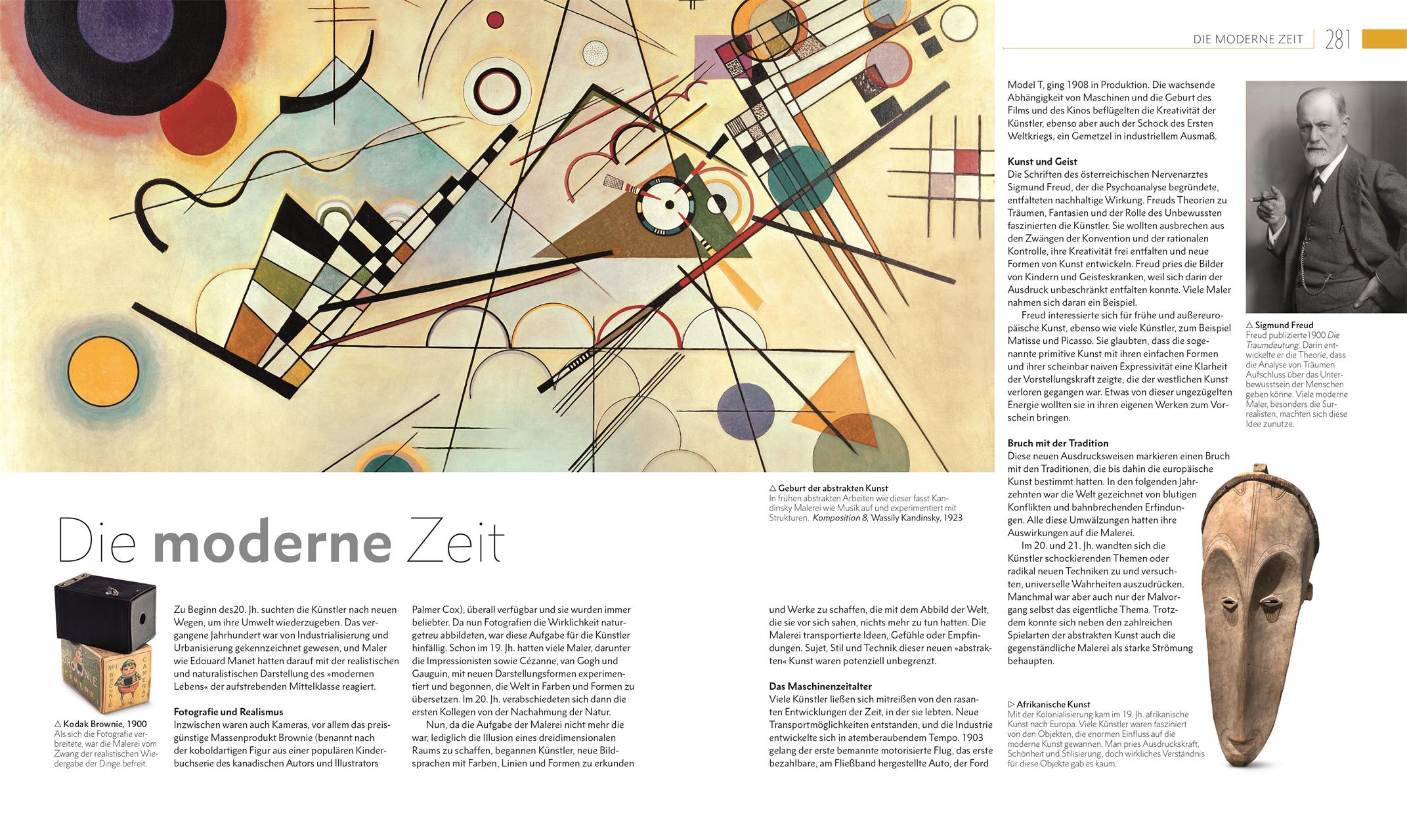 Beispielinhalt (Bild) Die Geschichte der Malerei