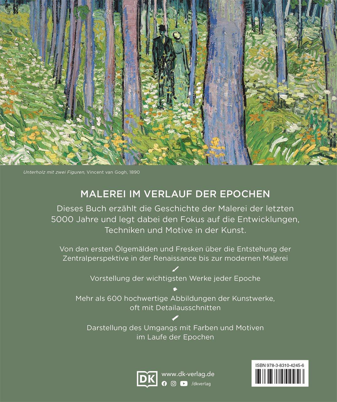 Rückseitencover Die Geschichte der Malerei