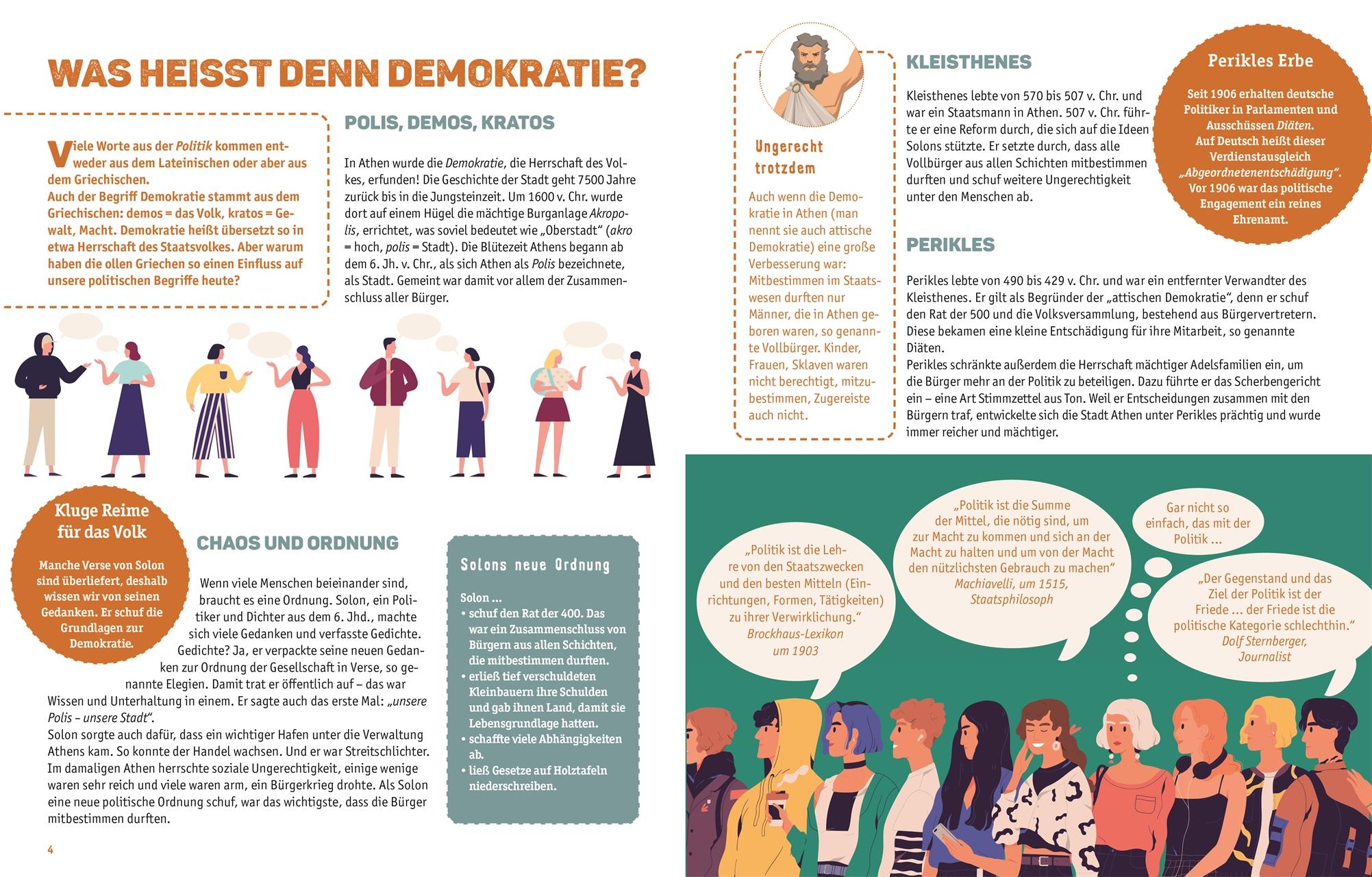 Beispielinhalt (Bild) Demokratie für Kids