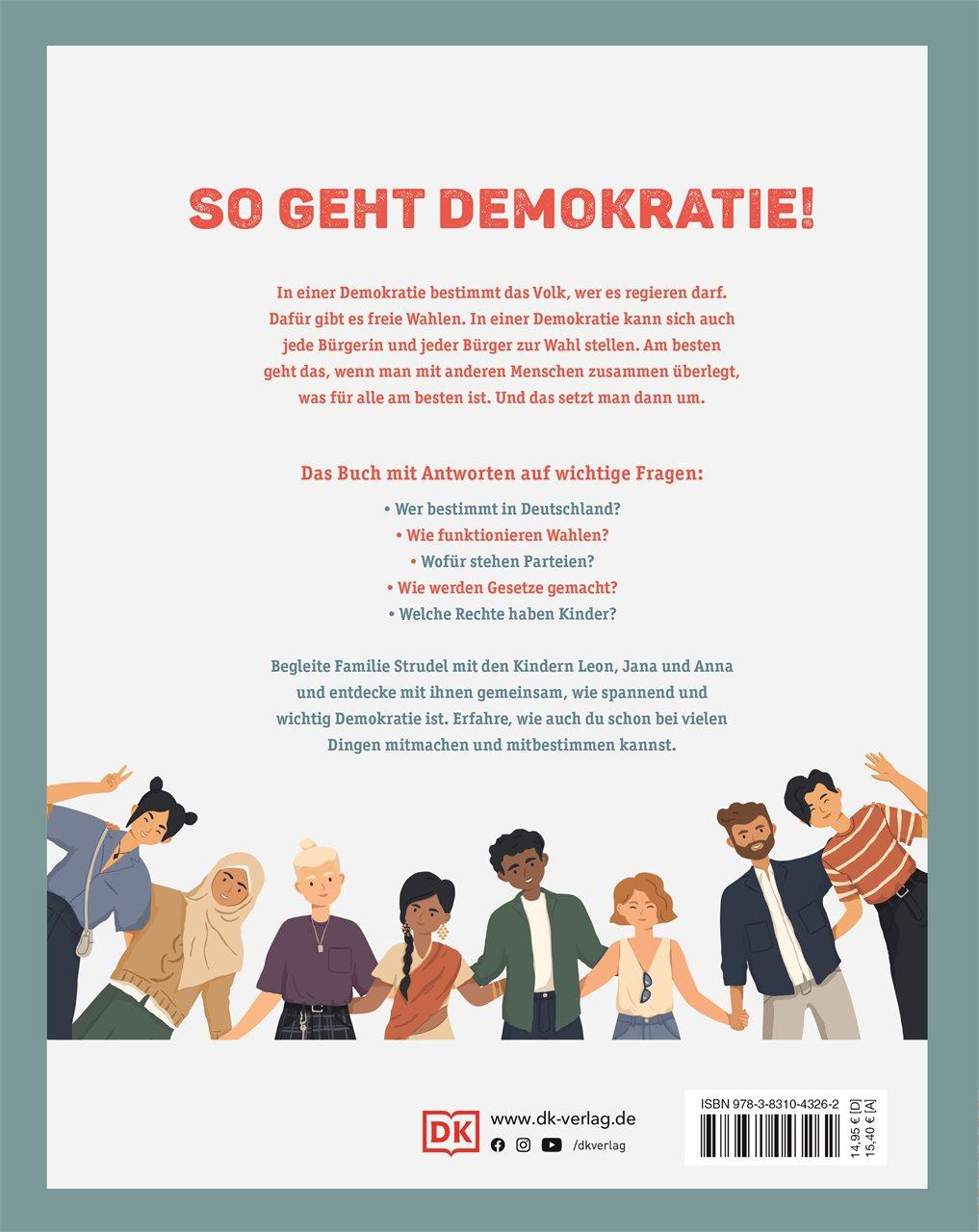 Rückseitencover Demokratie für Kids