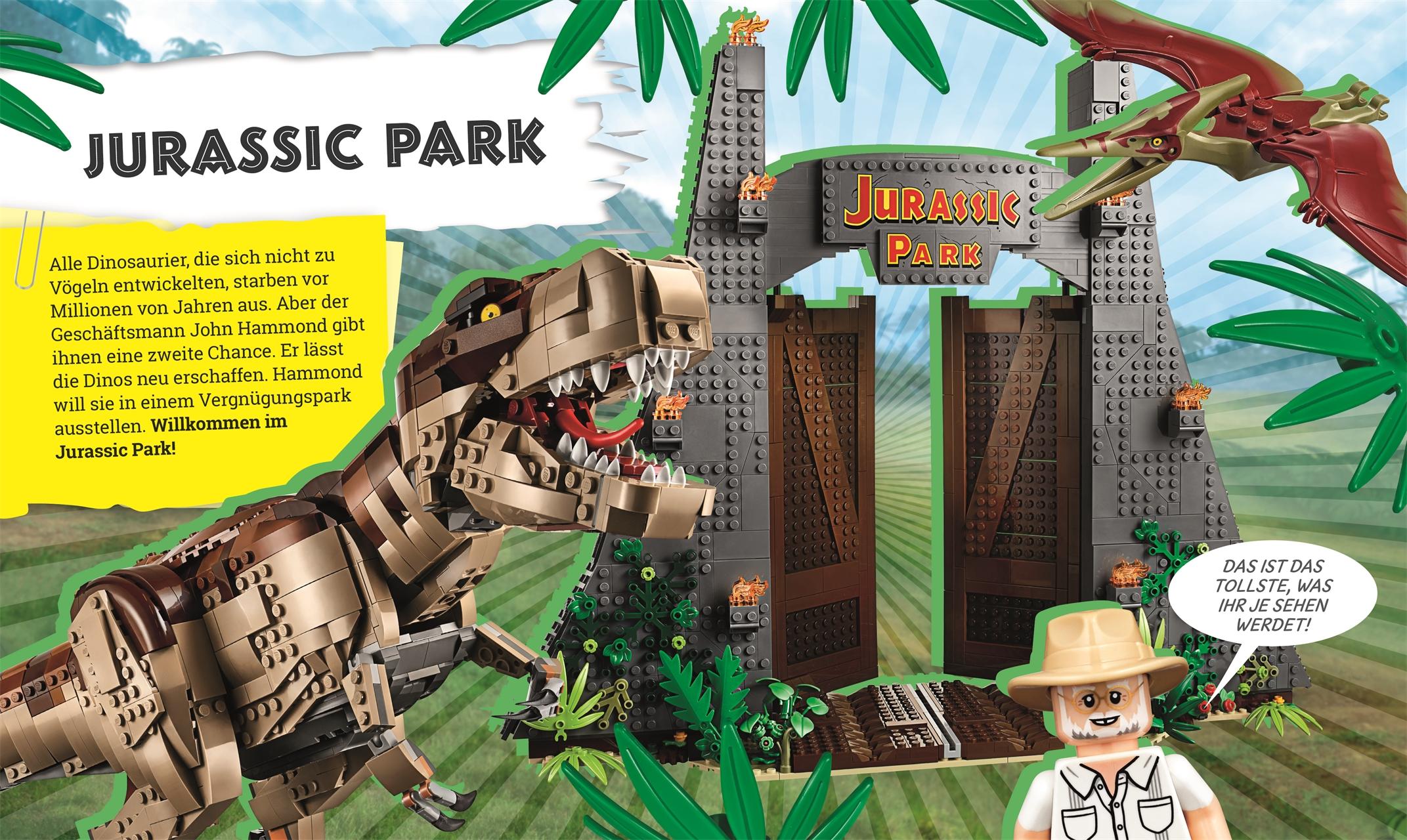 Beispielinhalt (Bild) LEGO® Jurassic World(TM) Dino-Abenteuer