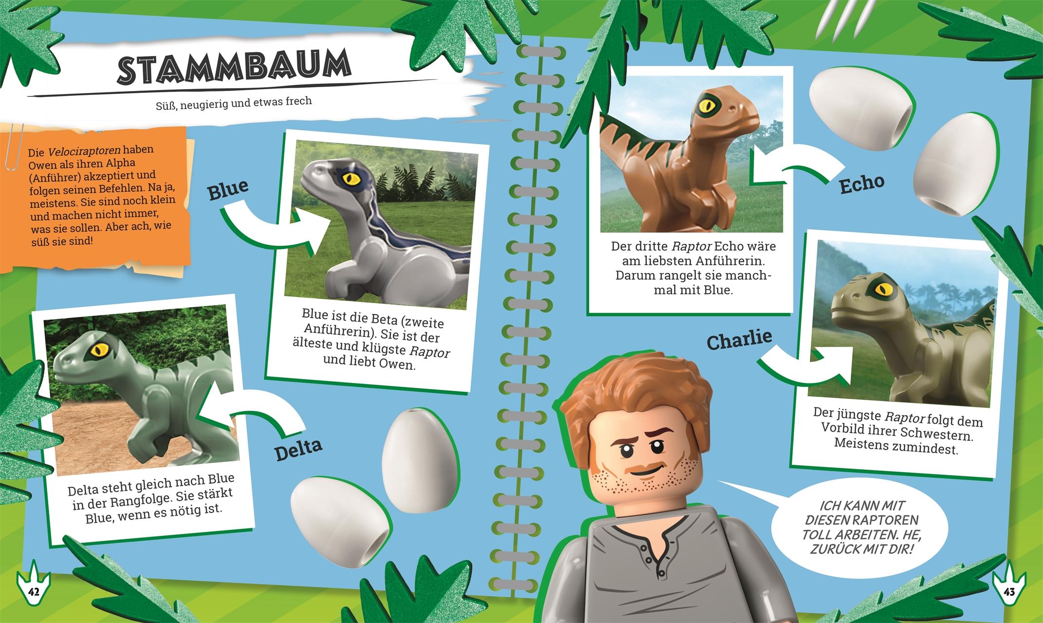 Beispielinhalt (Bild) LEGO® Jurassic World(TM) Dino-Abenteuer