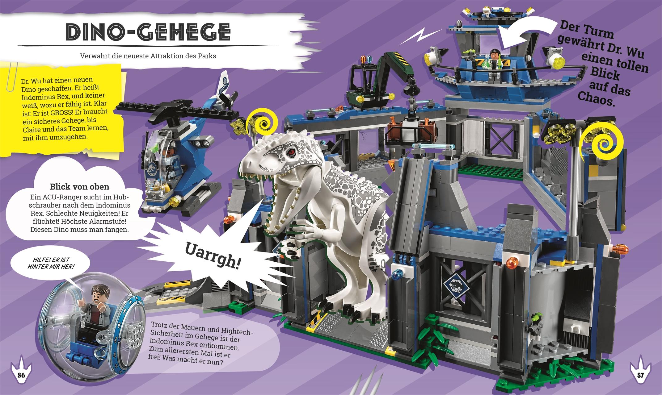 Beispielinhalt (Bild) LEGO® Jurassic World(TM) Dino-Abenteuer