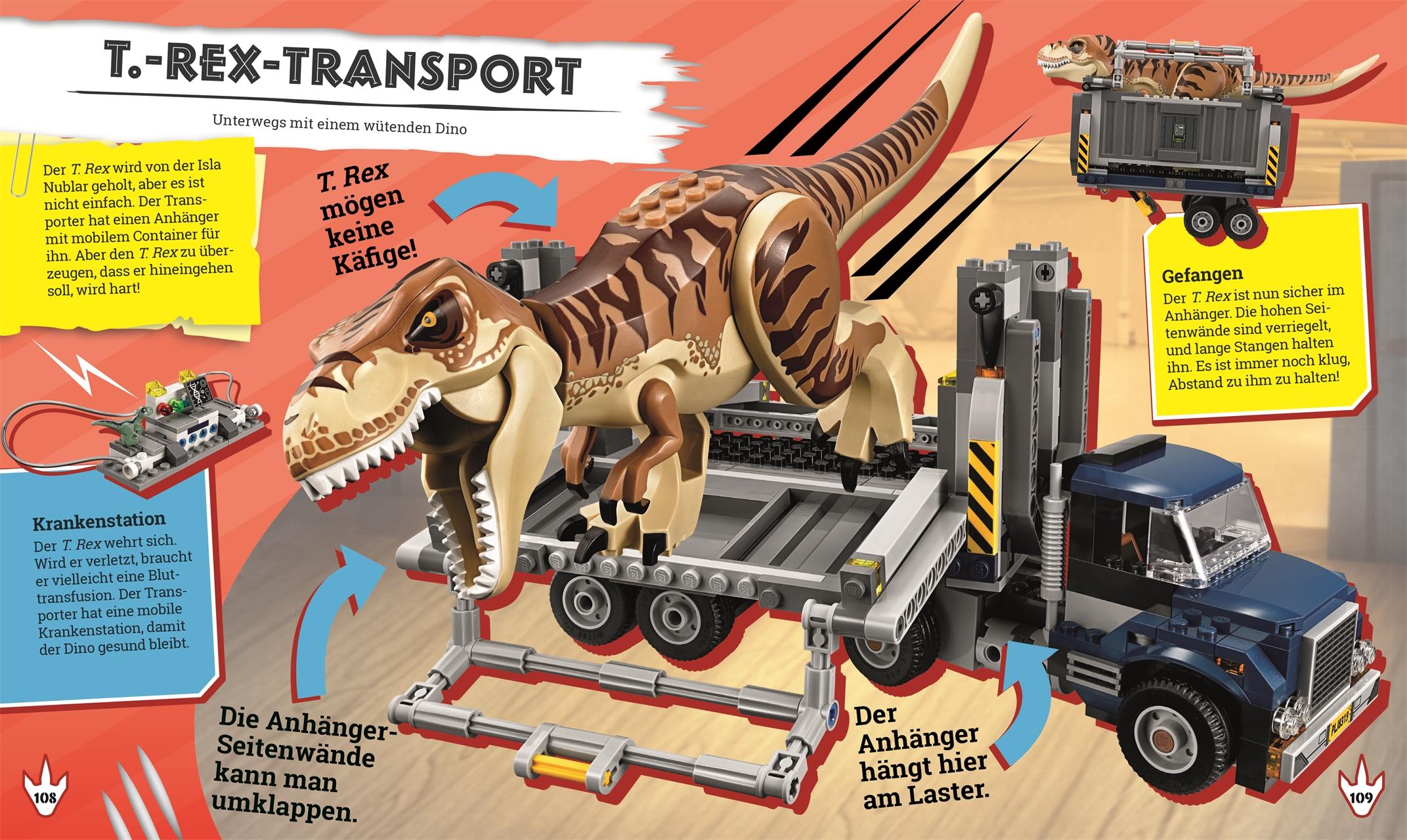 Beispielinhalt (Bild) LEGO® Jurassic World(TM) Dino-Abenteuer