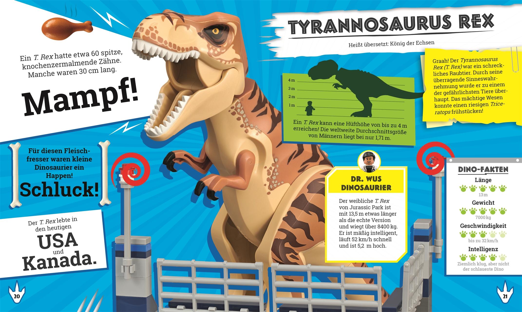 Beispielinhalt (Bild) LEGO® Jurassic World(TM) Dino-Abenteuer
