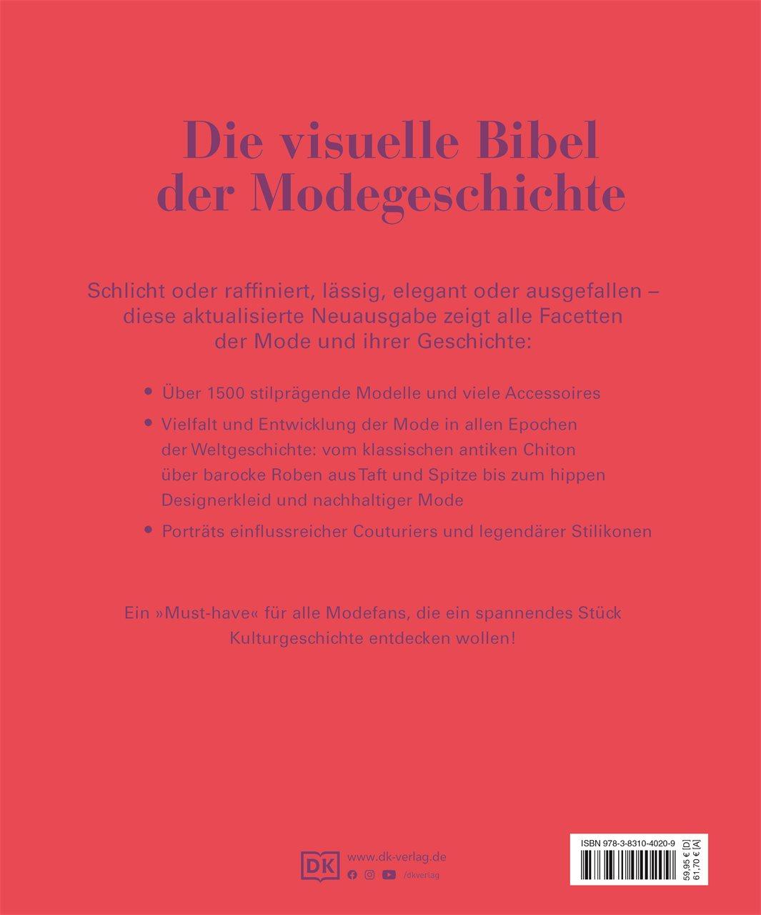 Rückseitencover DK Schöne Künste. Mode