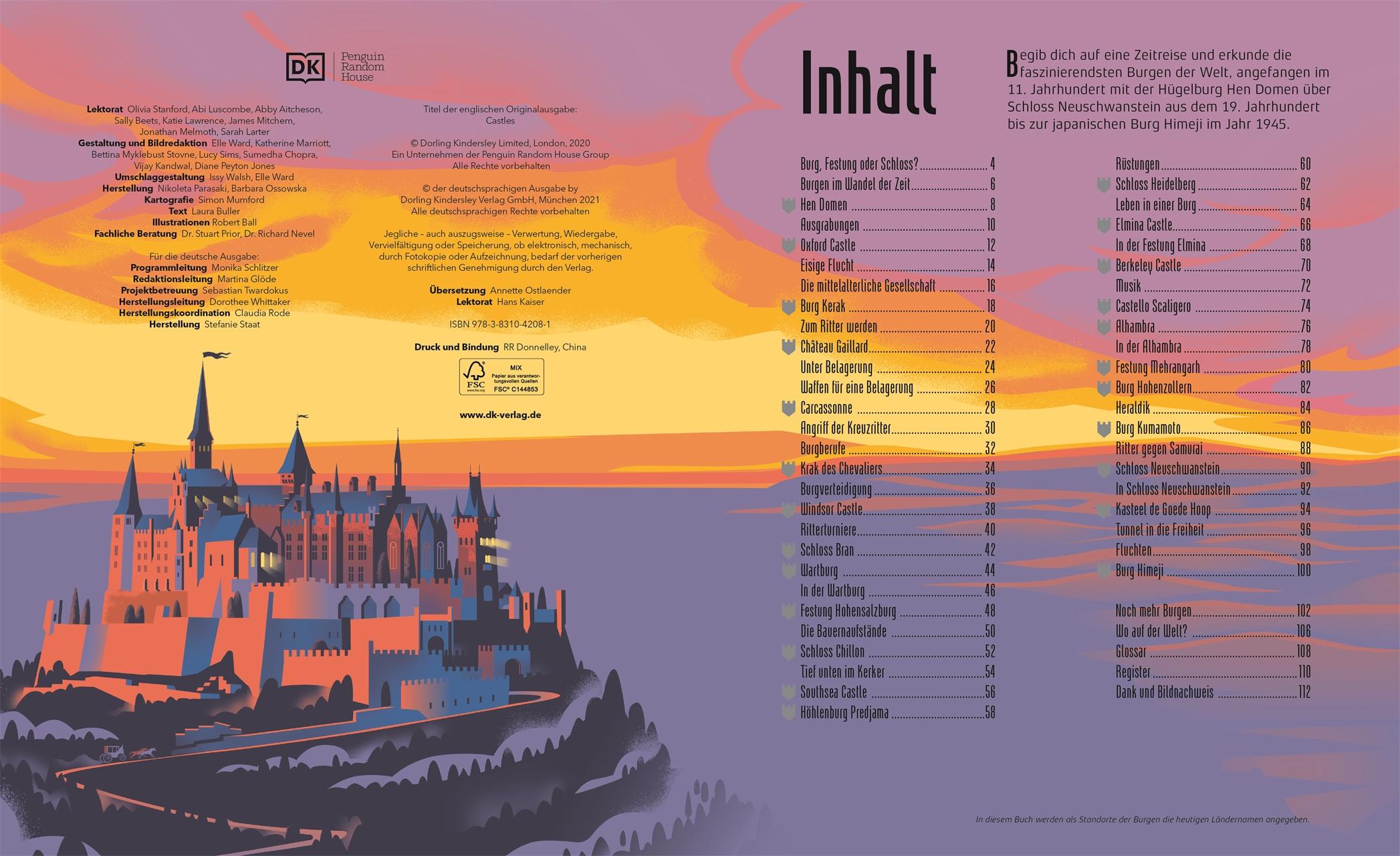 Beispielinhalt (Bild) Burgen