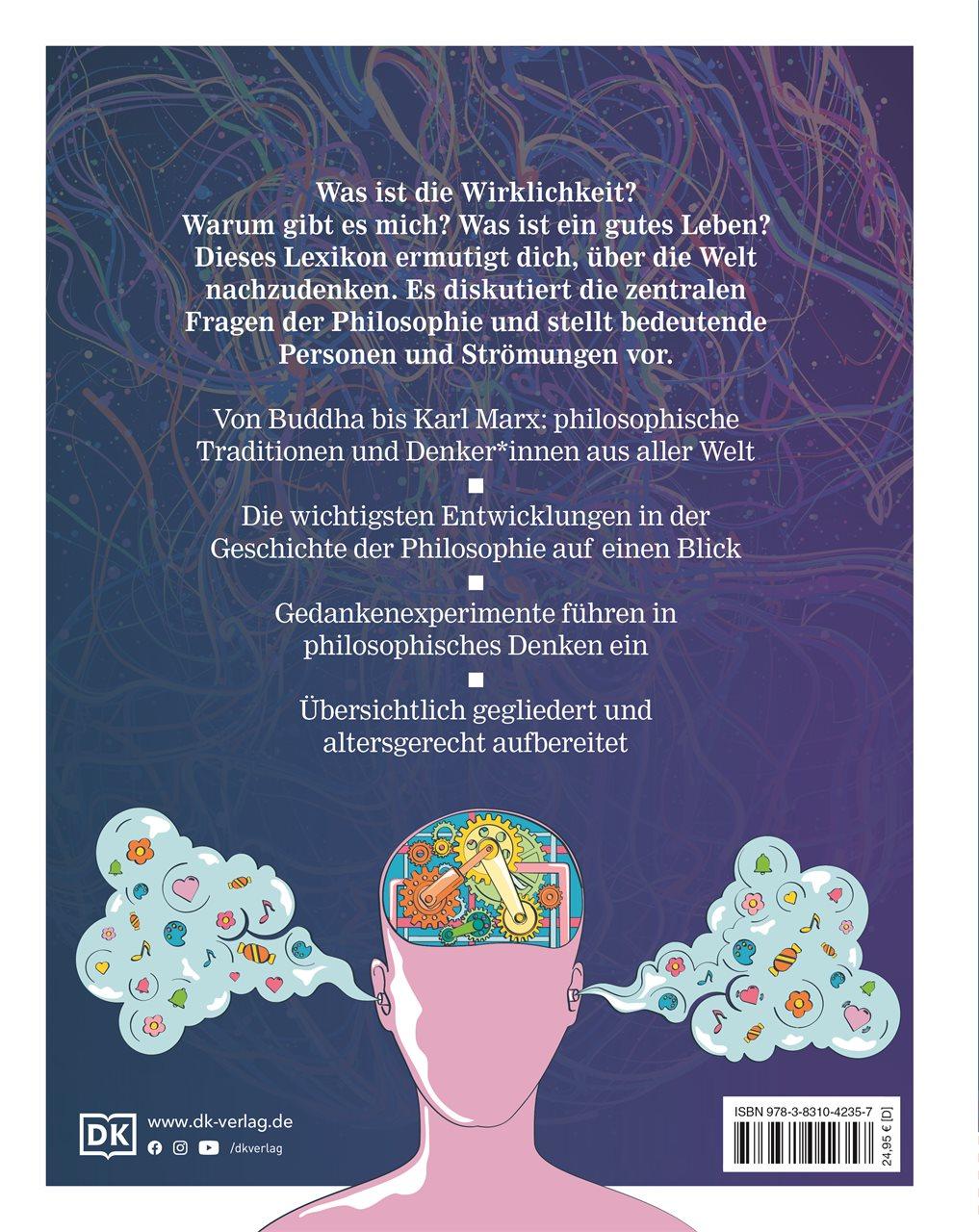 Rückseitencover Wissen für clevere Kids. Philosophie für clevere Kids
