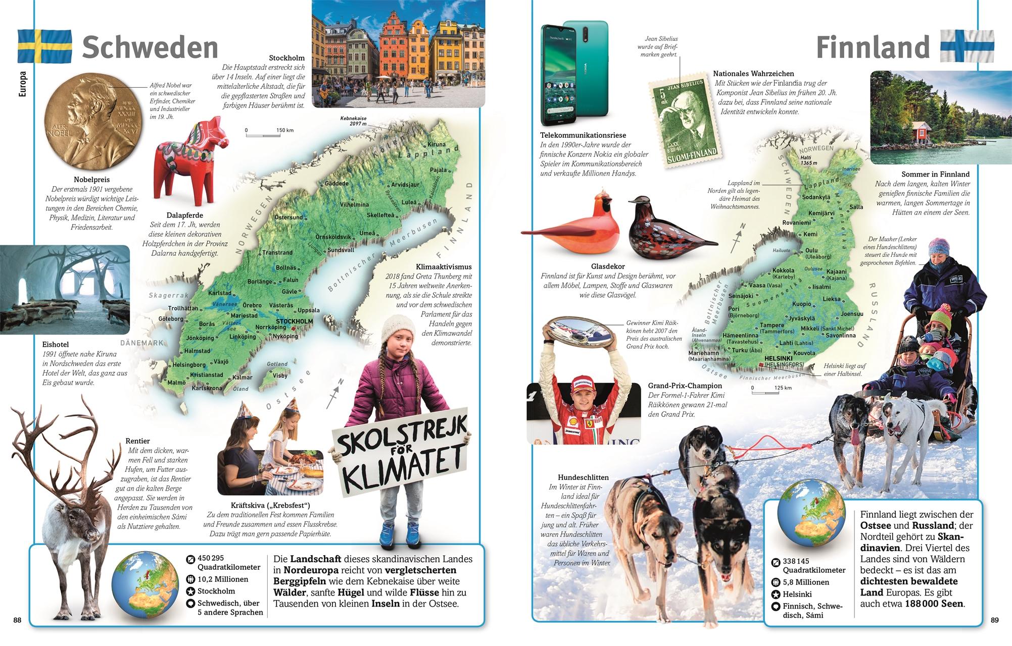 Beispielinhalt (Bild) Unsere Welt in 1000 Bildern. Länder der Erde