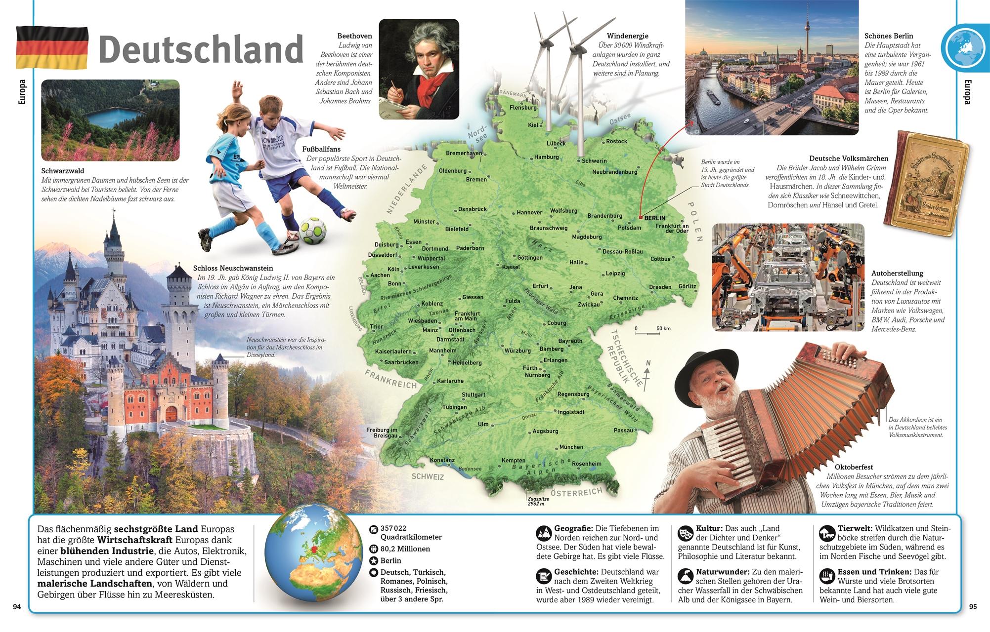 Beispielinhalt (Bild) Unsere Welt in 1000 Bildern. Länder der Erde