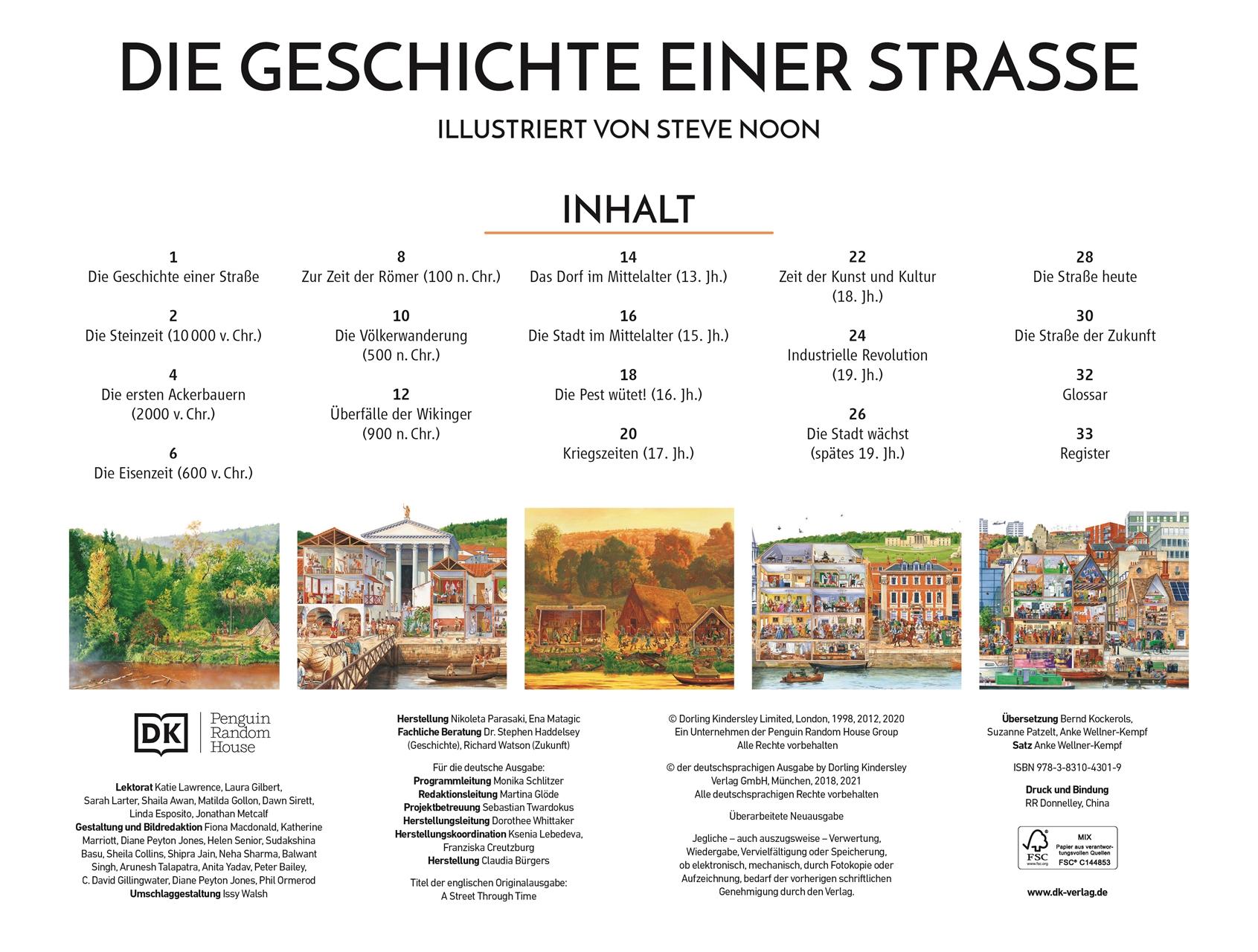 Beispielinhalt (Bild) Die Geschichte einer Straße