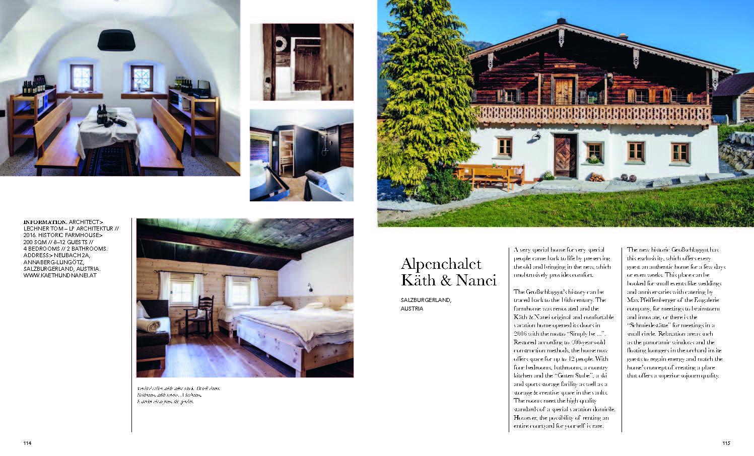 Beispielinhalt (Bild) Where Architects Stay in the Alps