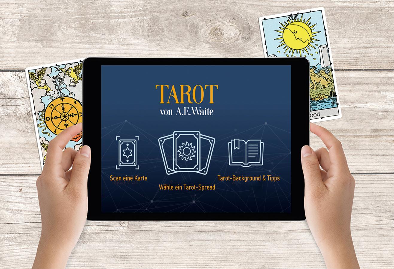 Beispielinhalt (Bild) Tarot von A.E. Waite - iCards