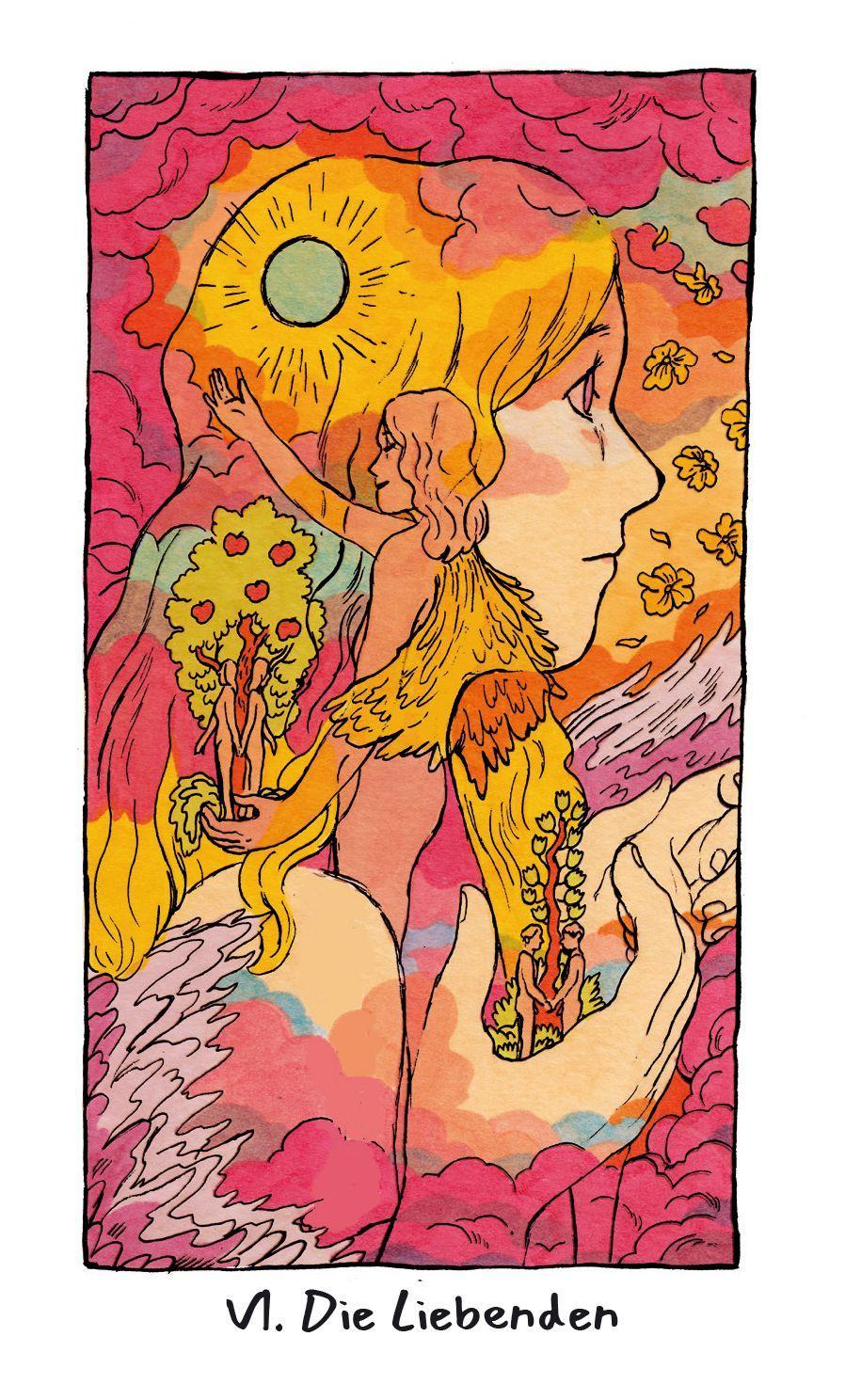 Beispielinhalt (Bild) Cosmic Slumber Tarot