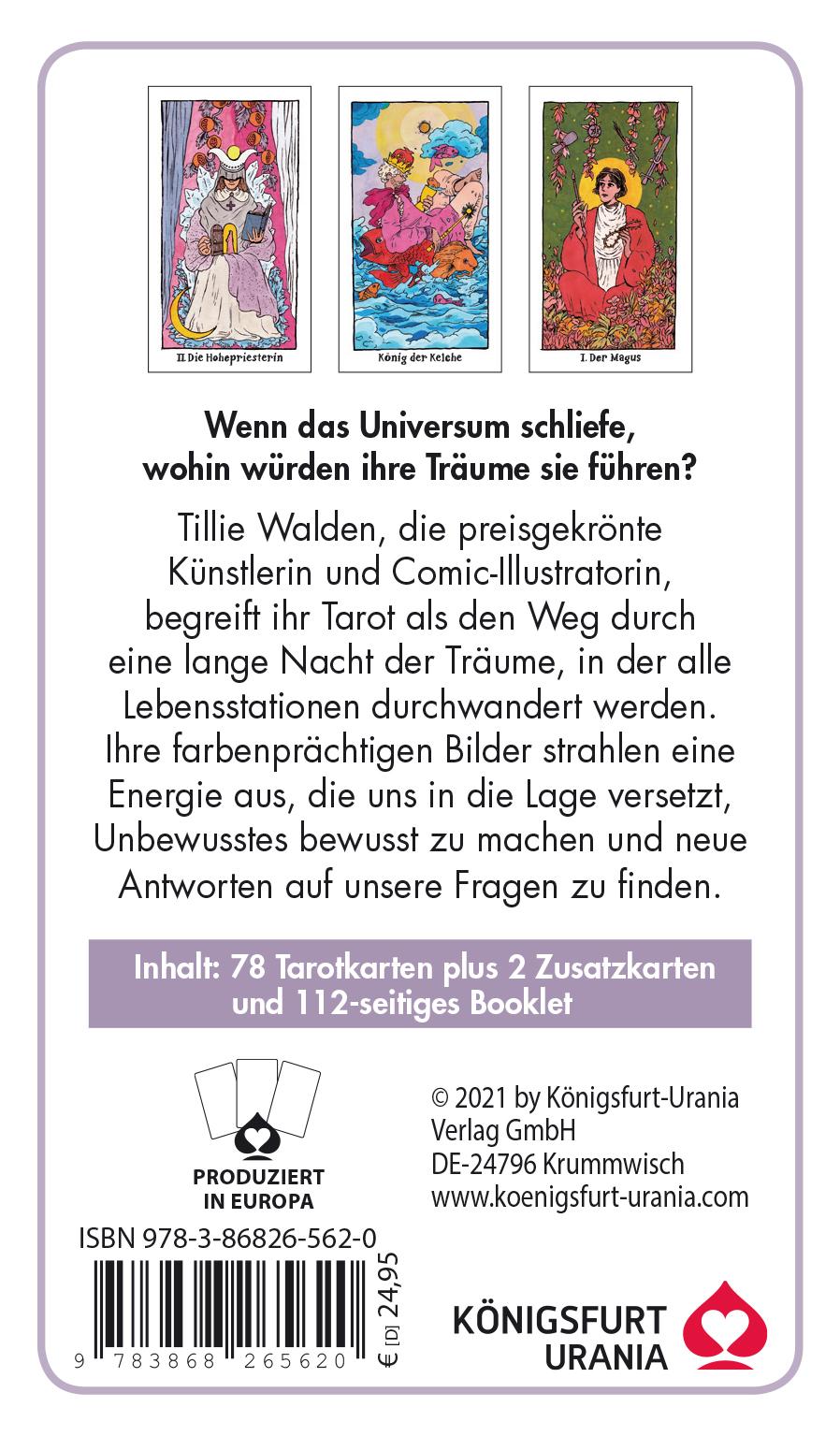 Rückseitencover Cosmic Slumber Tarot