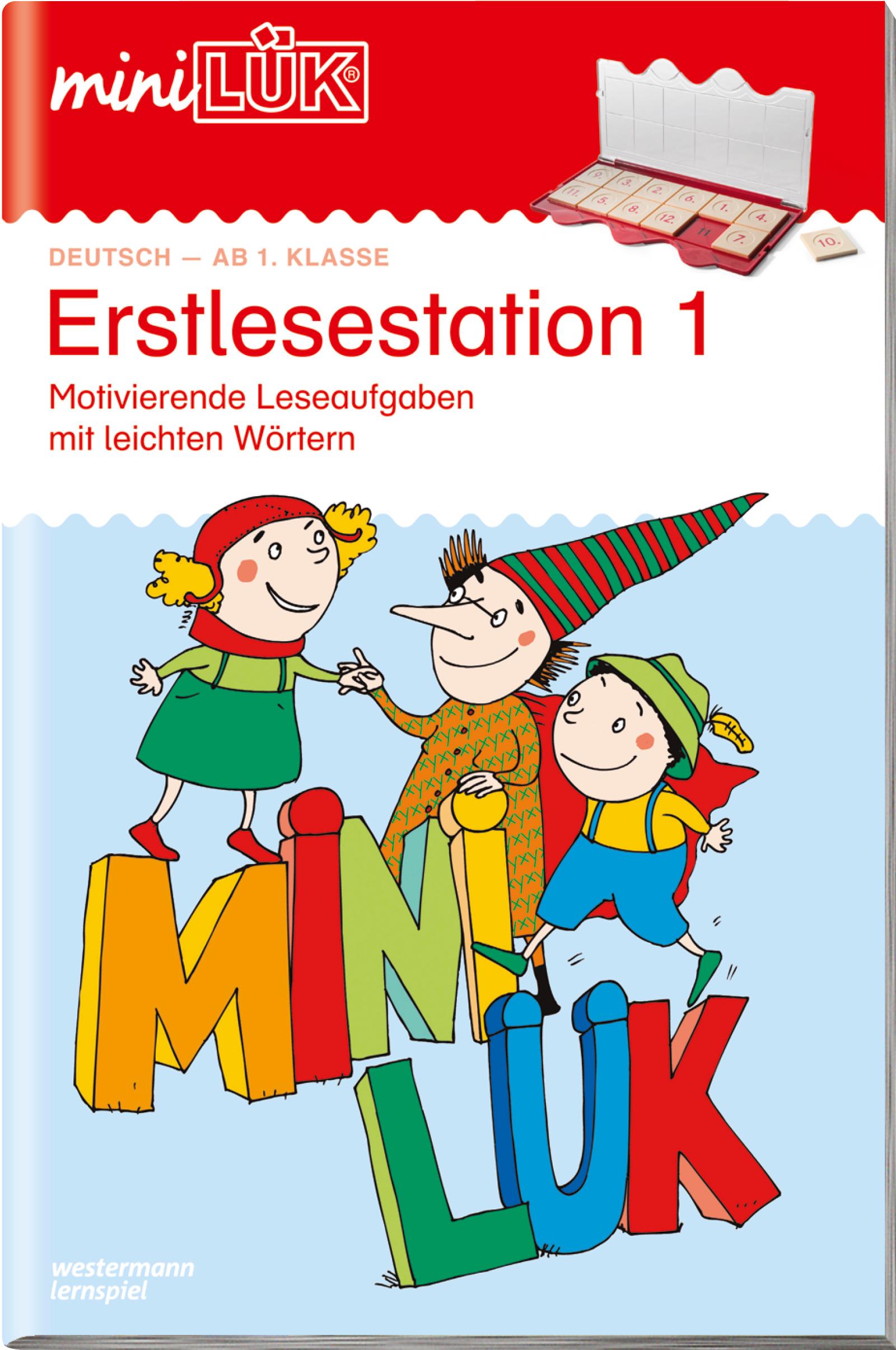 Vorderes Coverbild miniLÜK. Erstlesestation 1