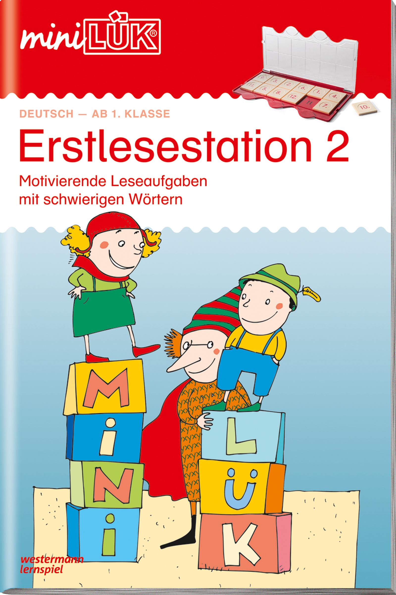 Vorderes Coverbild miniLÜK. Erstlesestation 2