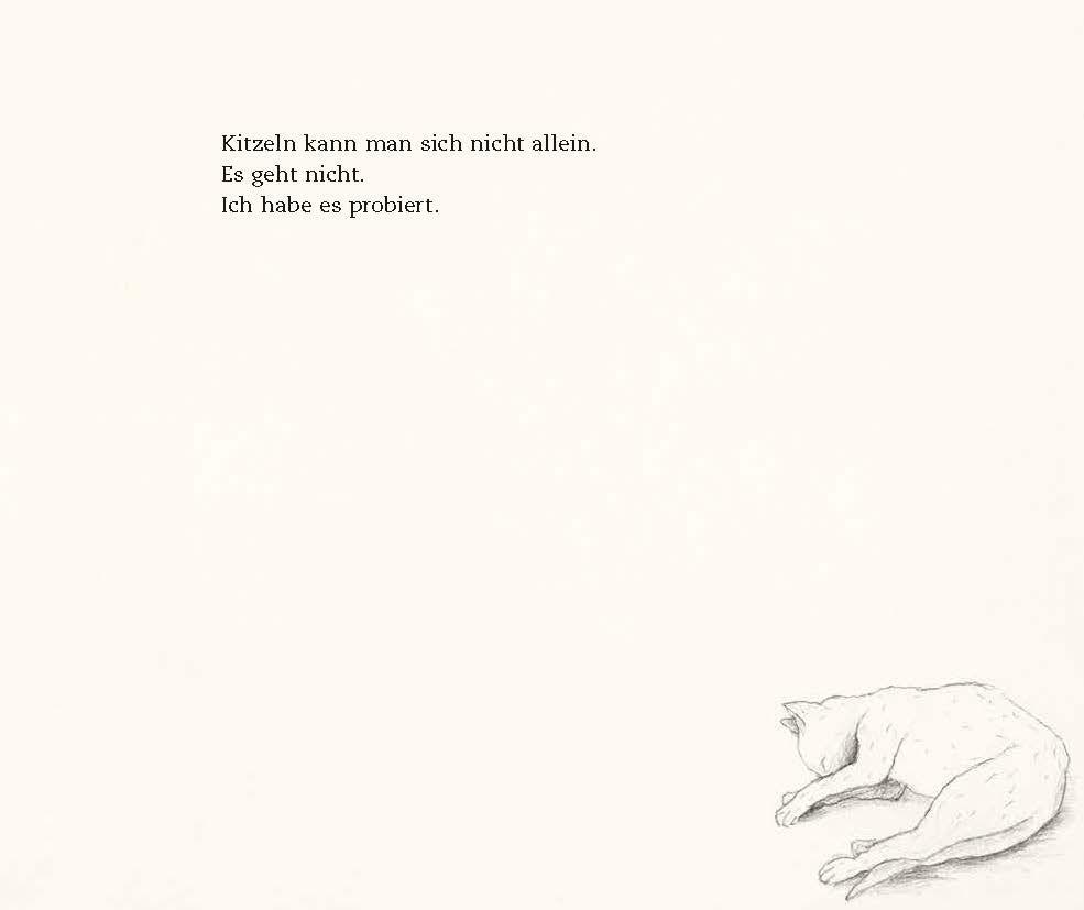 Beispielinhalt (Bild) Kitzeln kann man sich nicht allein