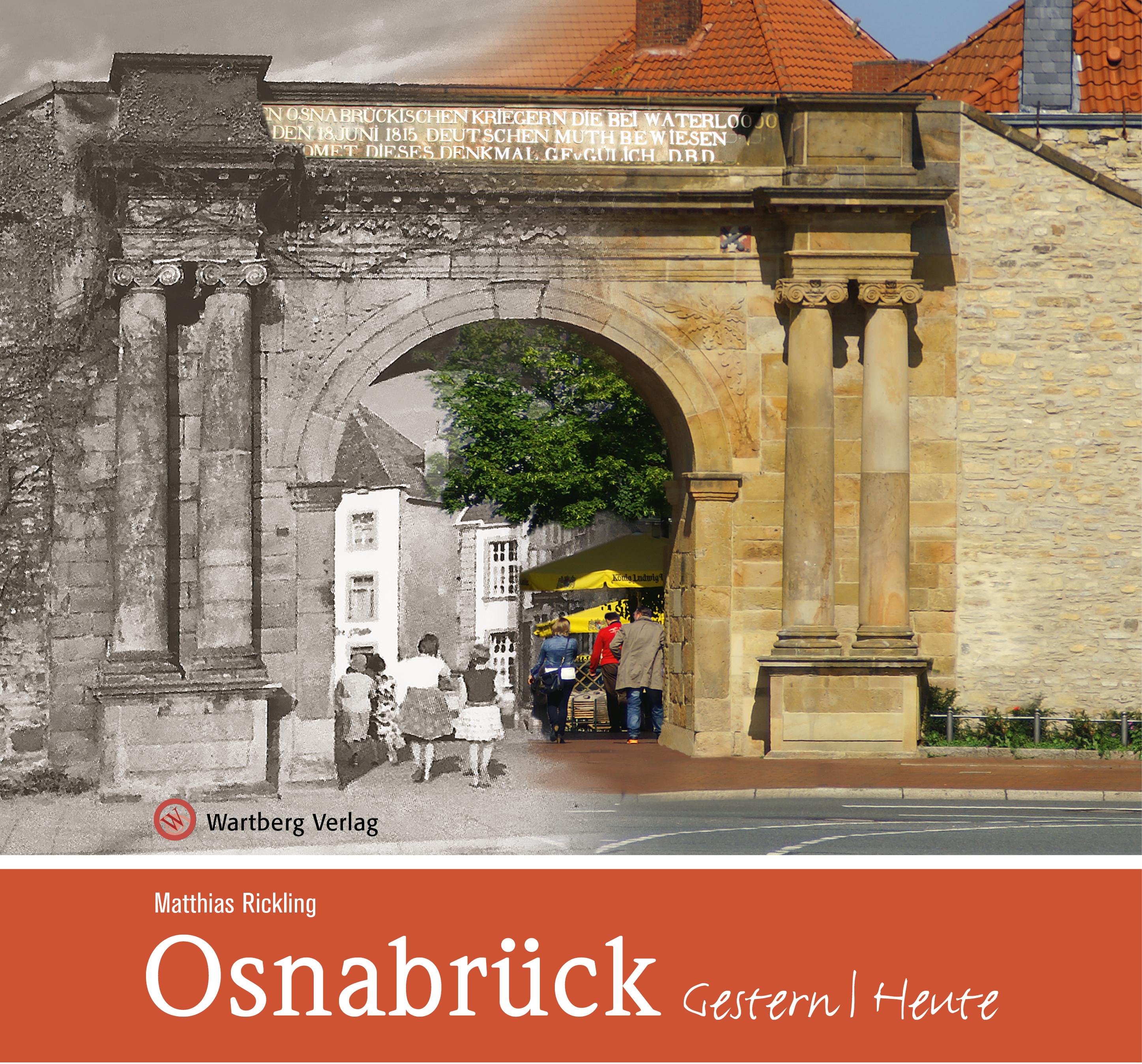 Vorderes Coverbild Osnabrück - gestern und heute