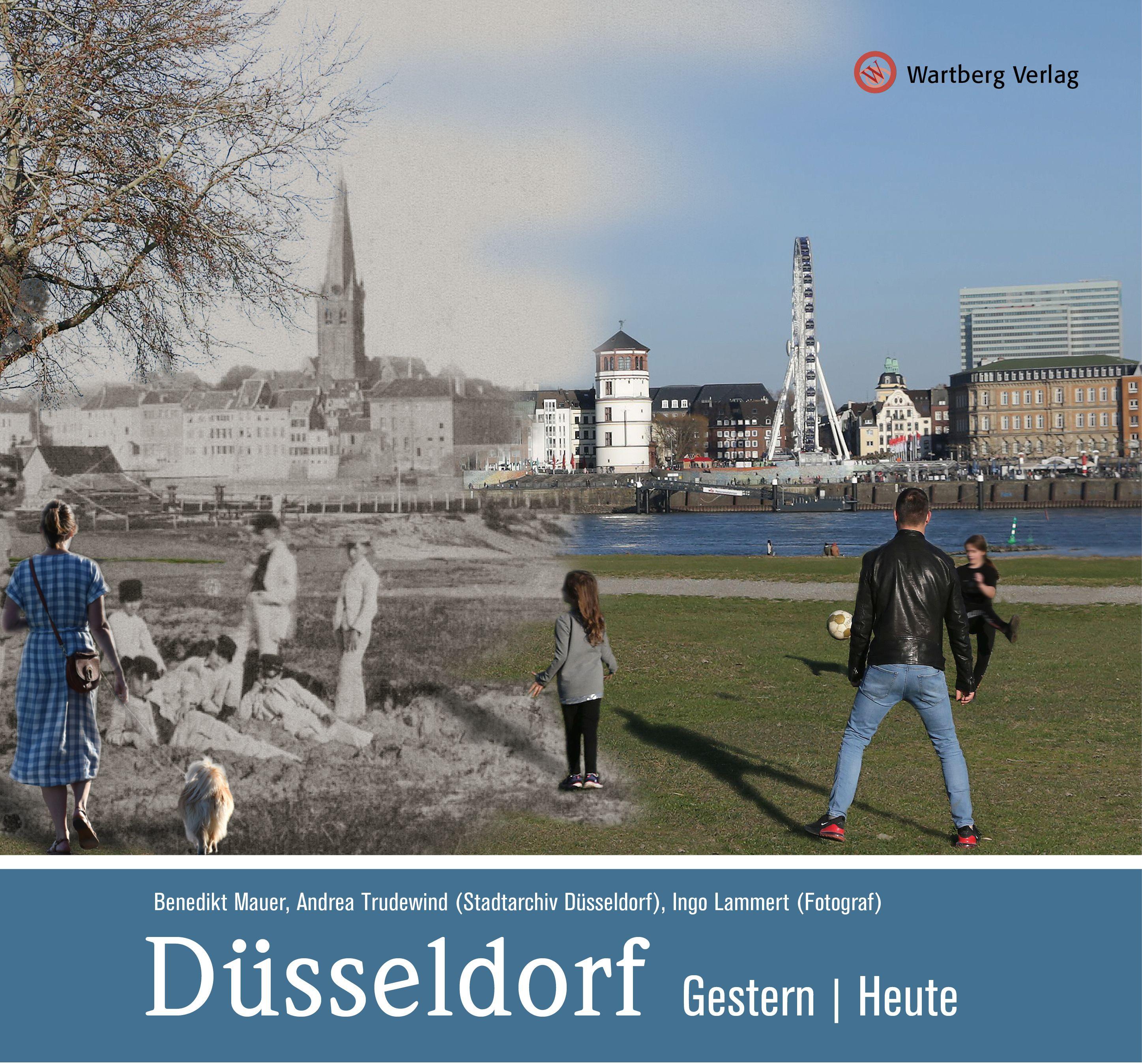 Vorderes Coverbild Düsseldorf - gestern und heute