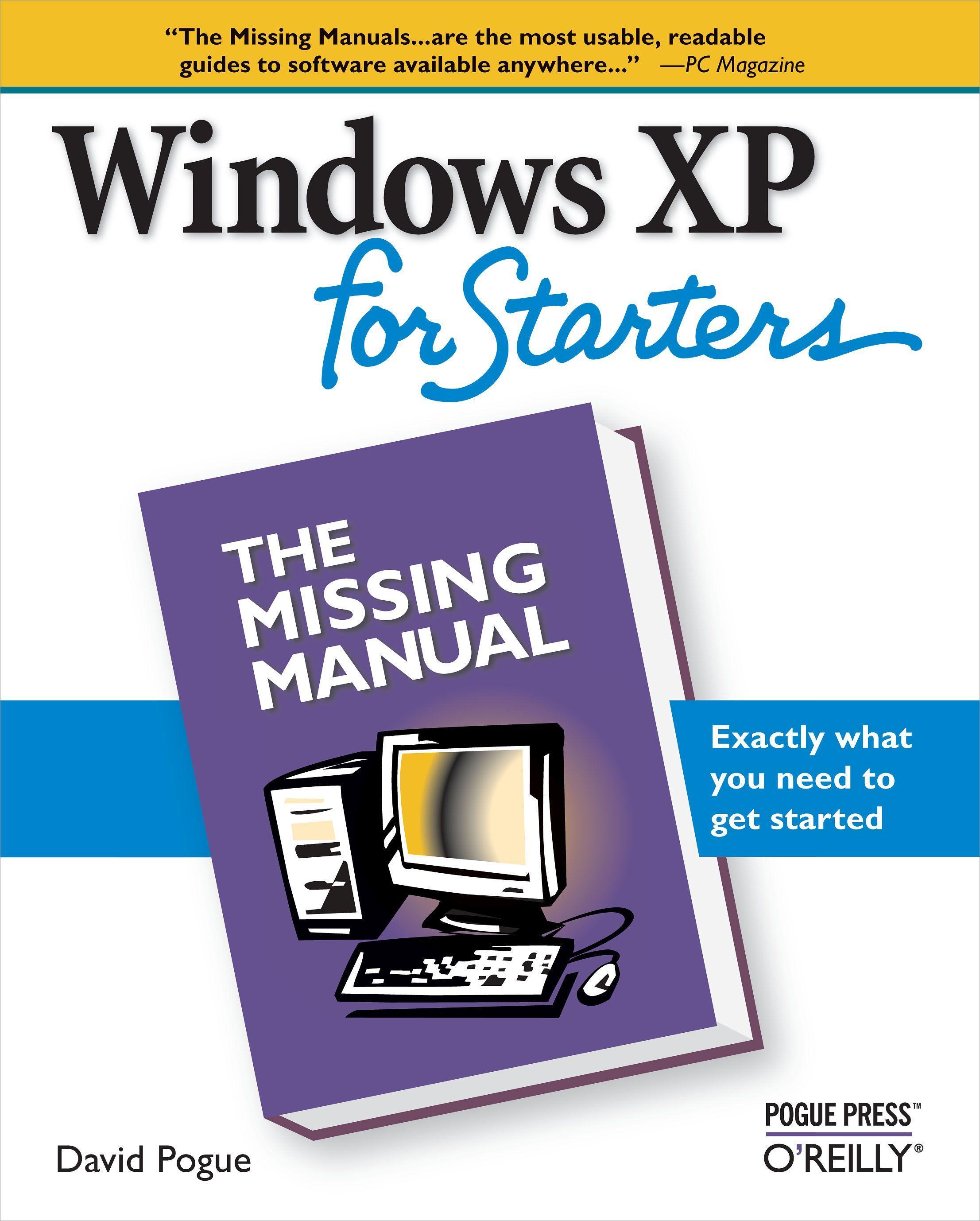 Vorderes Coverbild Windows XP for Starters: The Missing Manual