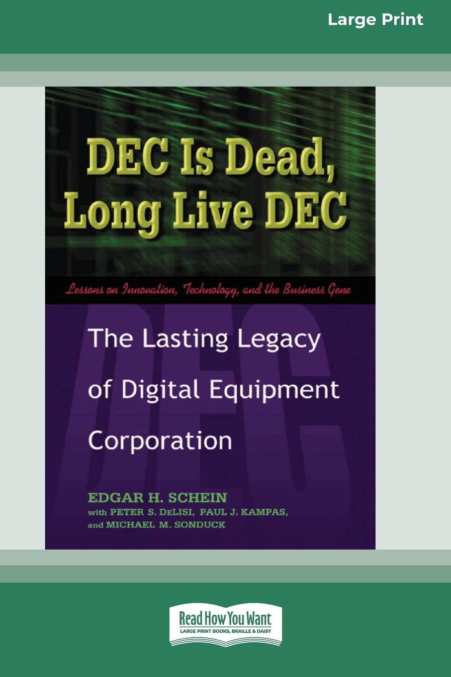 Vorderes Coverbild DEC Is Dead, Long Live DEC