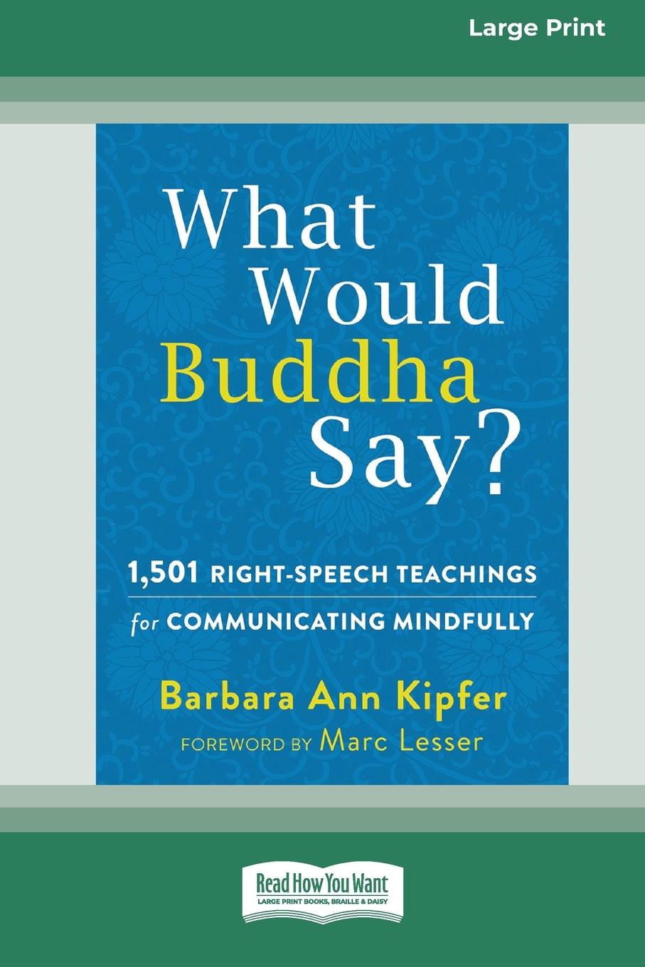 Vorderes Coverbild What Would Buddha Say?