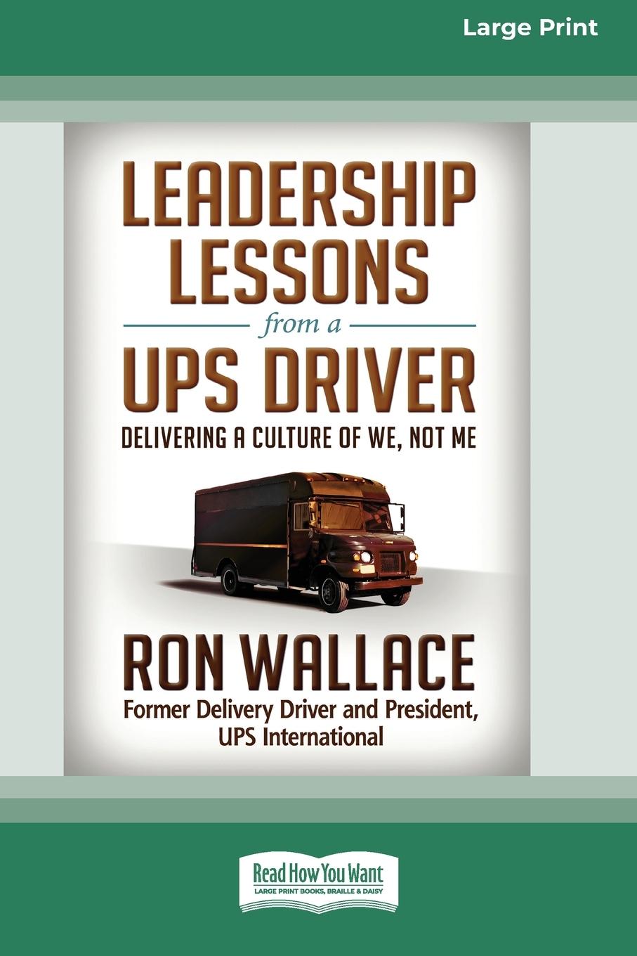 Vorderes Coverbild Leadership Lessons from a UPS Driver