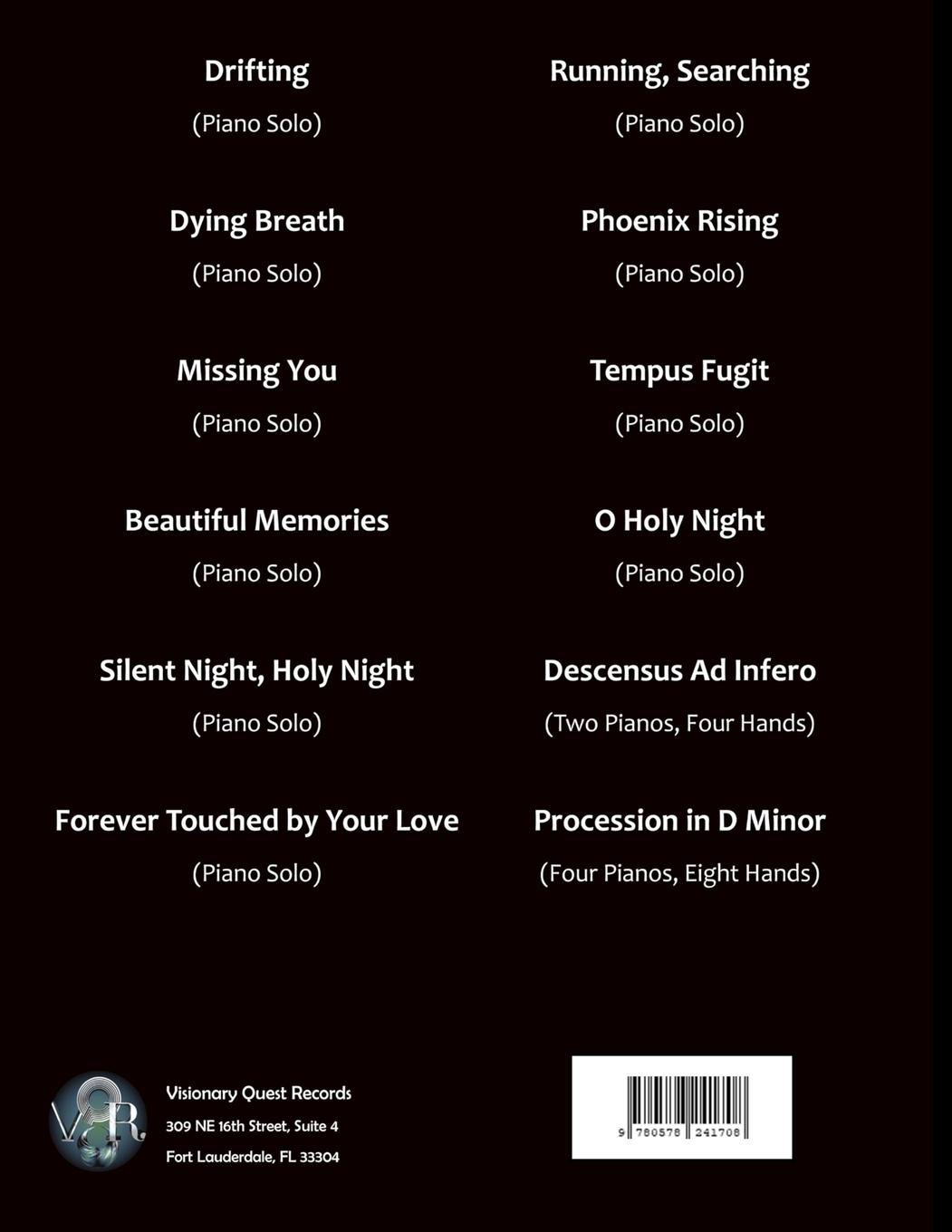 Rückseitencover Passionate Piano Moments