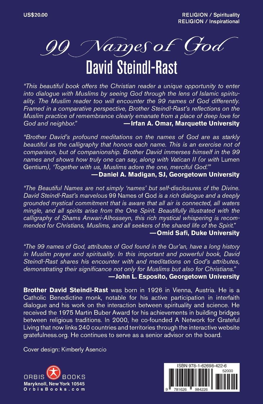 Rückseitencover 99 Names of God