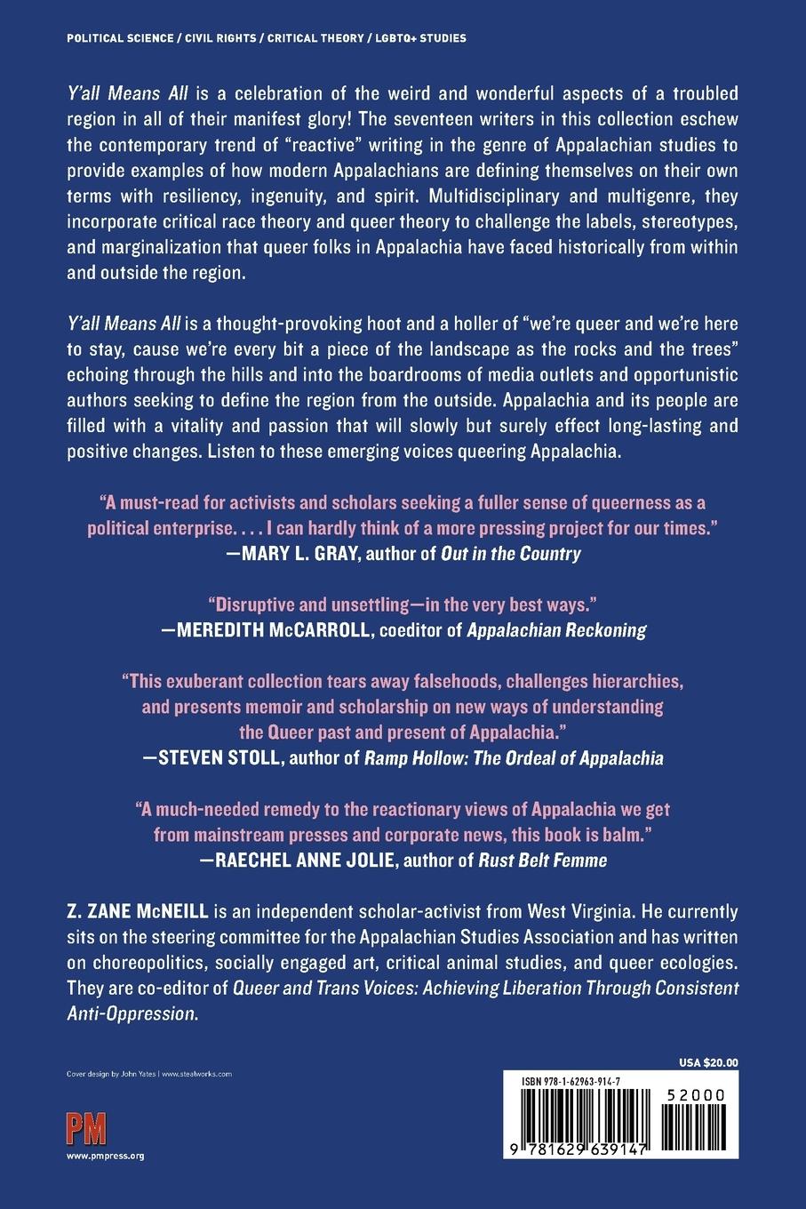 Rückseitencover Y'All Means All