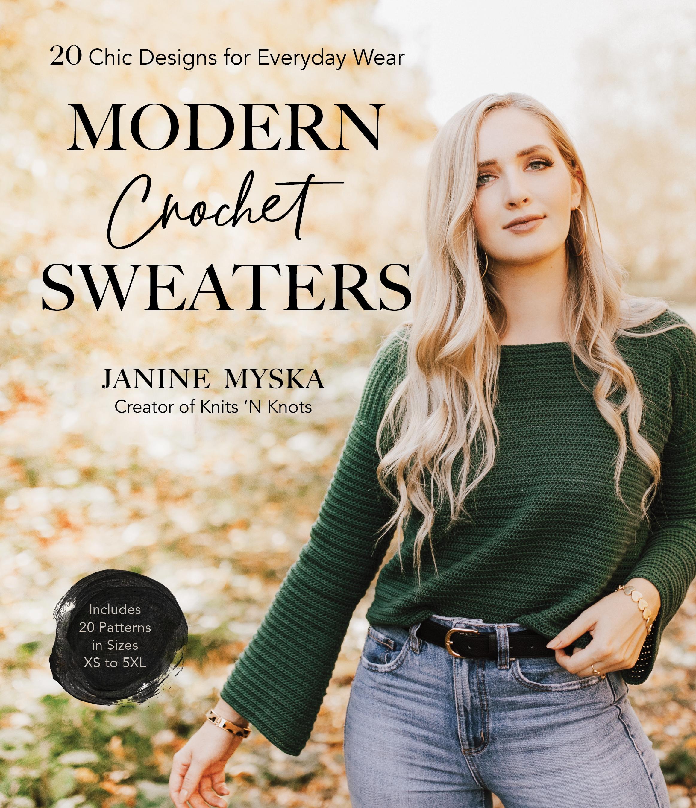 Vorderes Coverbild Modern Crochet Sweaters