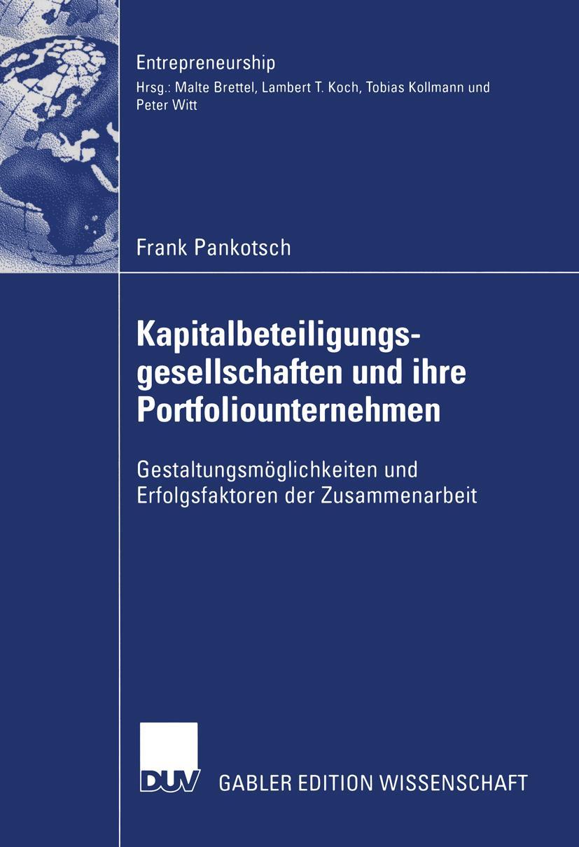 Vorderes Coverbild Kapitalbeteiligungsgesellschaften und ihre Portfoliounternehmen