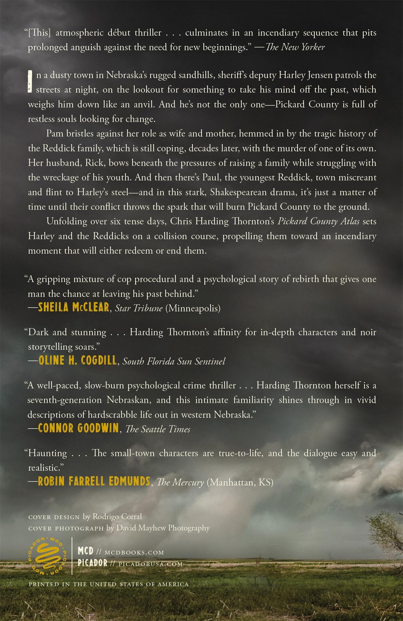 Rückseitencover Pickard County Atlas