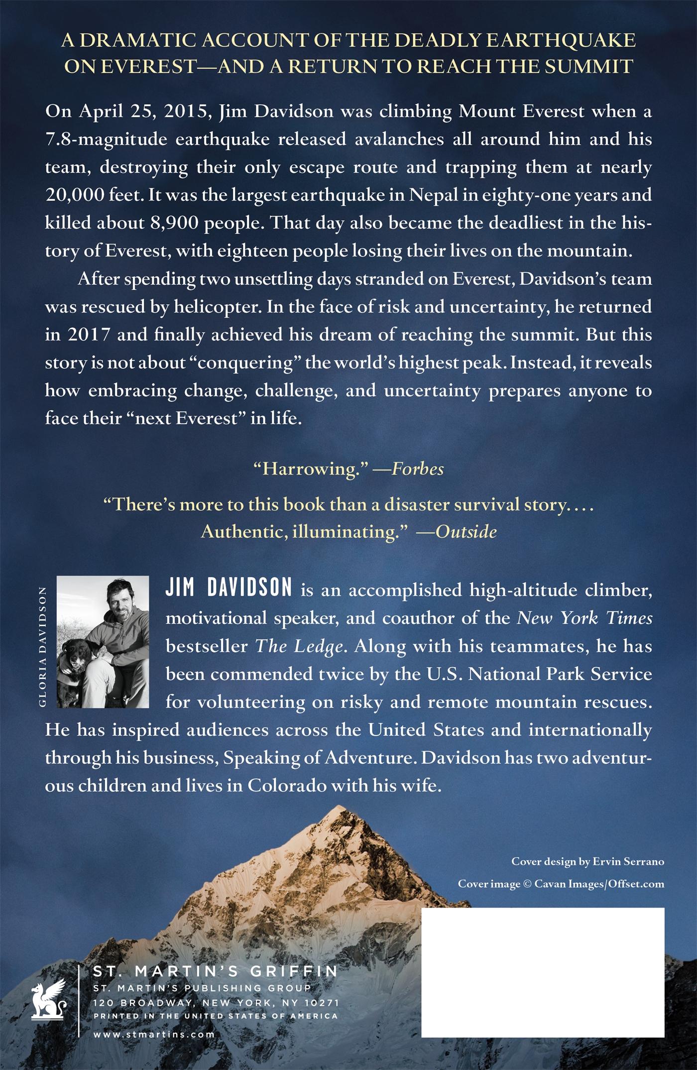 Rückseitencover The Next Everest