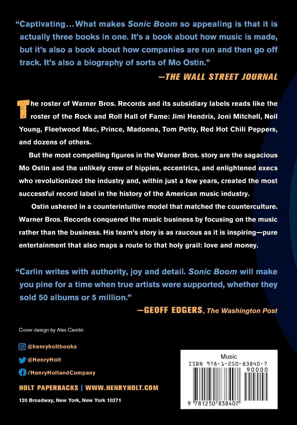 Rückseitencover Sonic Boom