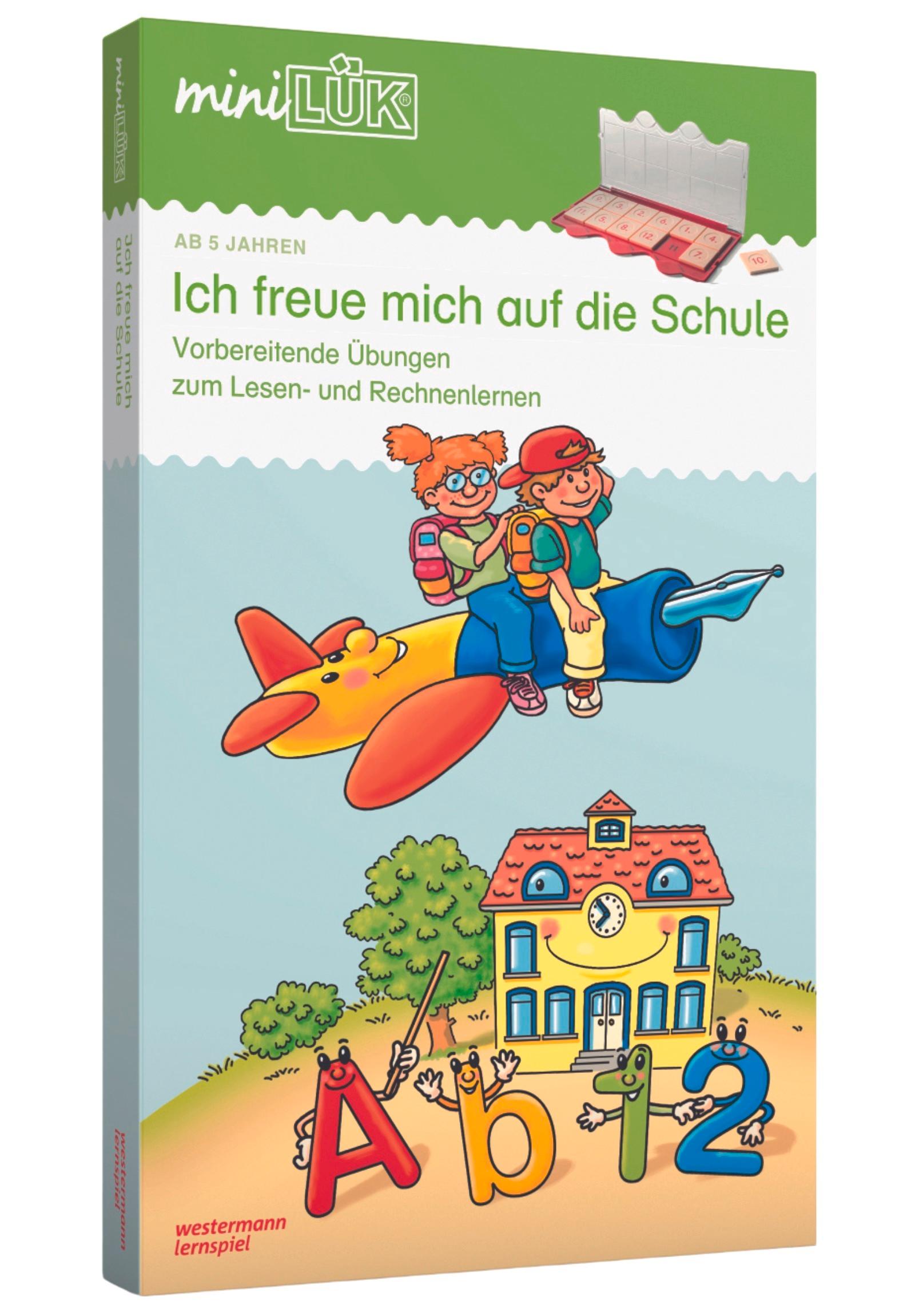 Vorderes Coverbild MiniLÜK Ich freue mich auf die Schule