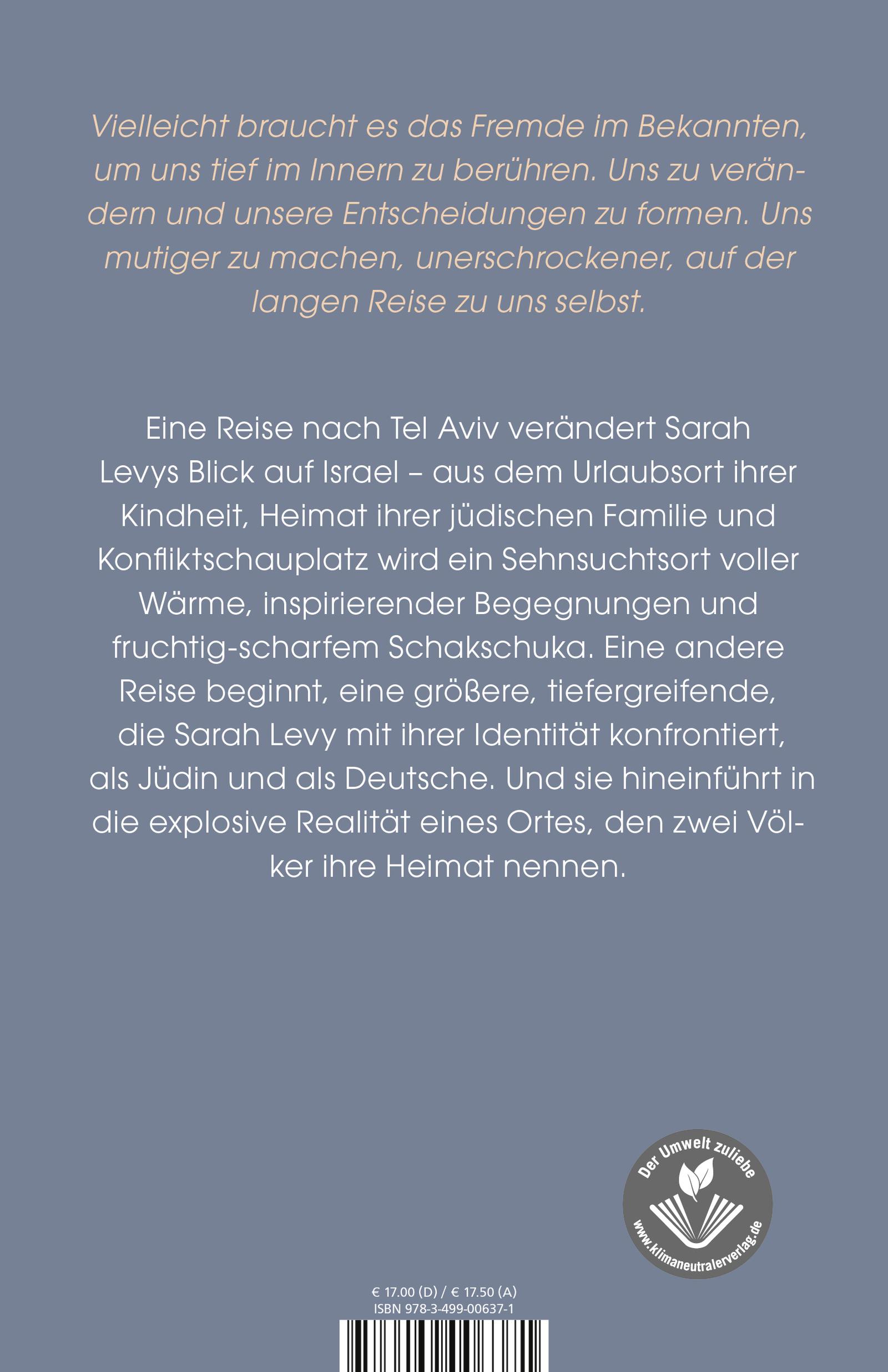 Rückseitencover Fünf Wörter für Sehnsucht