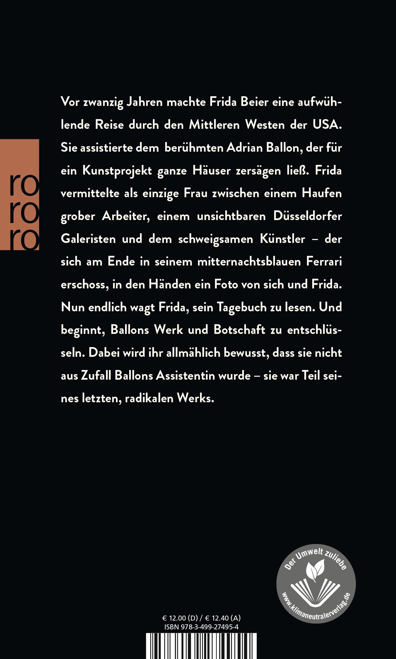 Rückseitencover Der Tag endet mit dem Licht