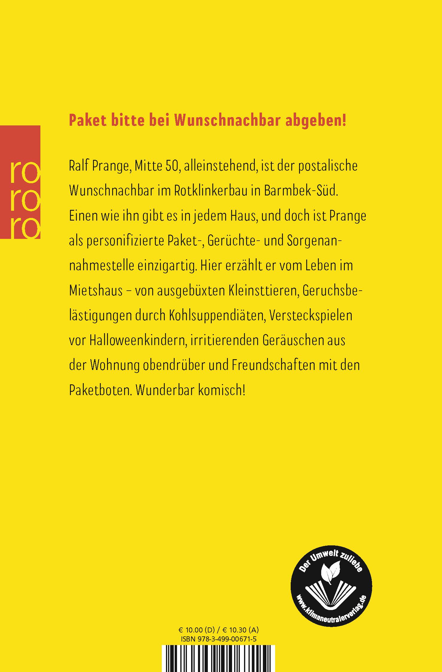 Rückseitencover Man ist ja Nachbar