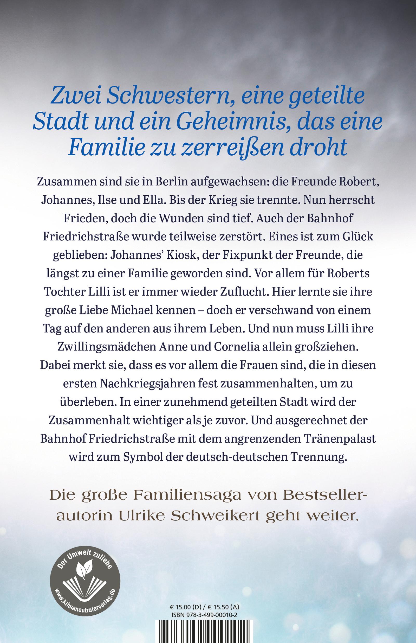 Rückseitencover Berlin Friedrichstraße: Tränenpalast