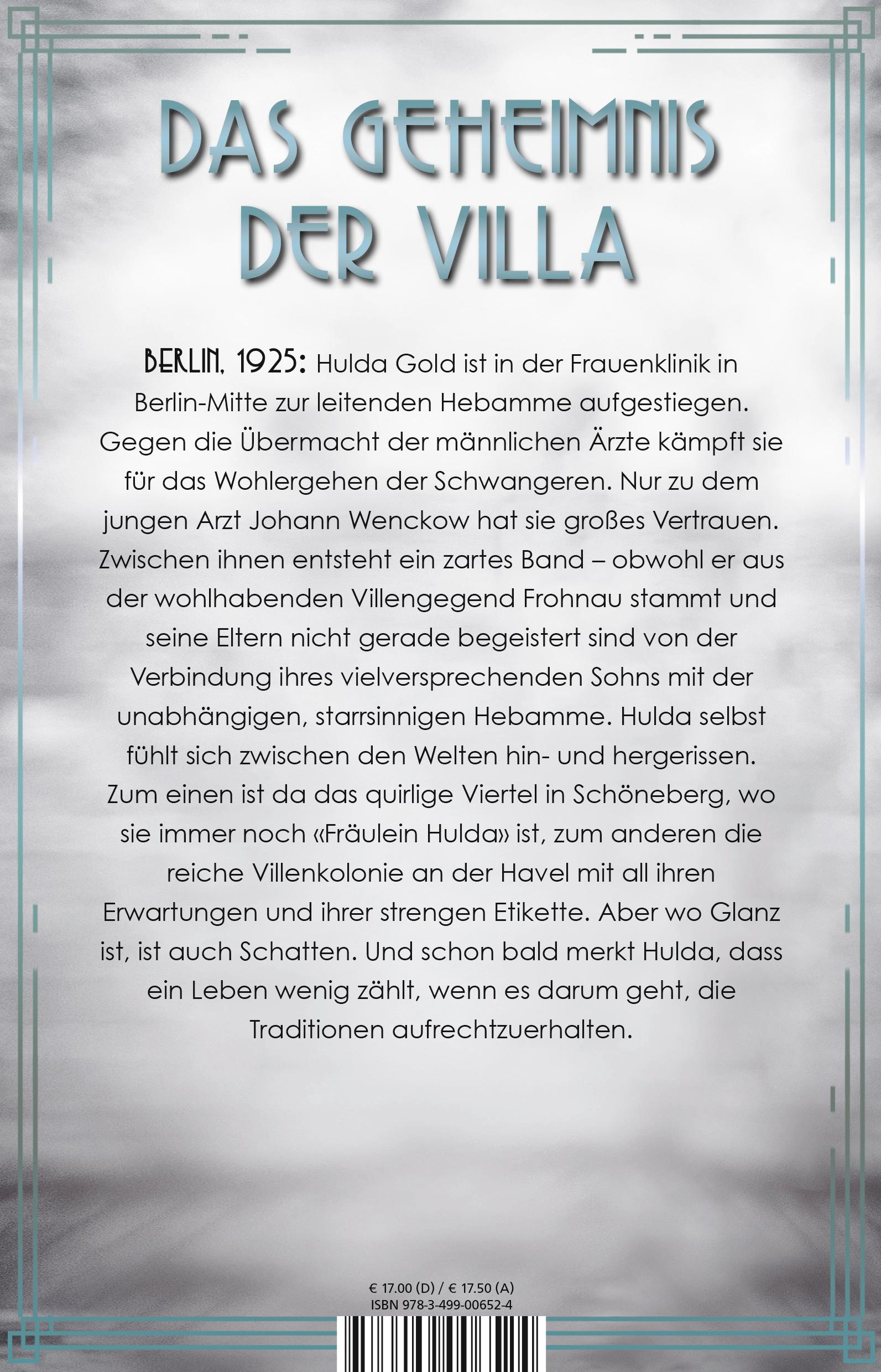 Rückseitencover Fräulein Gold: Die Stunde der Frauen