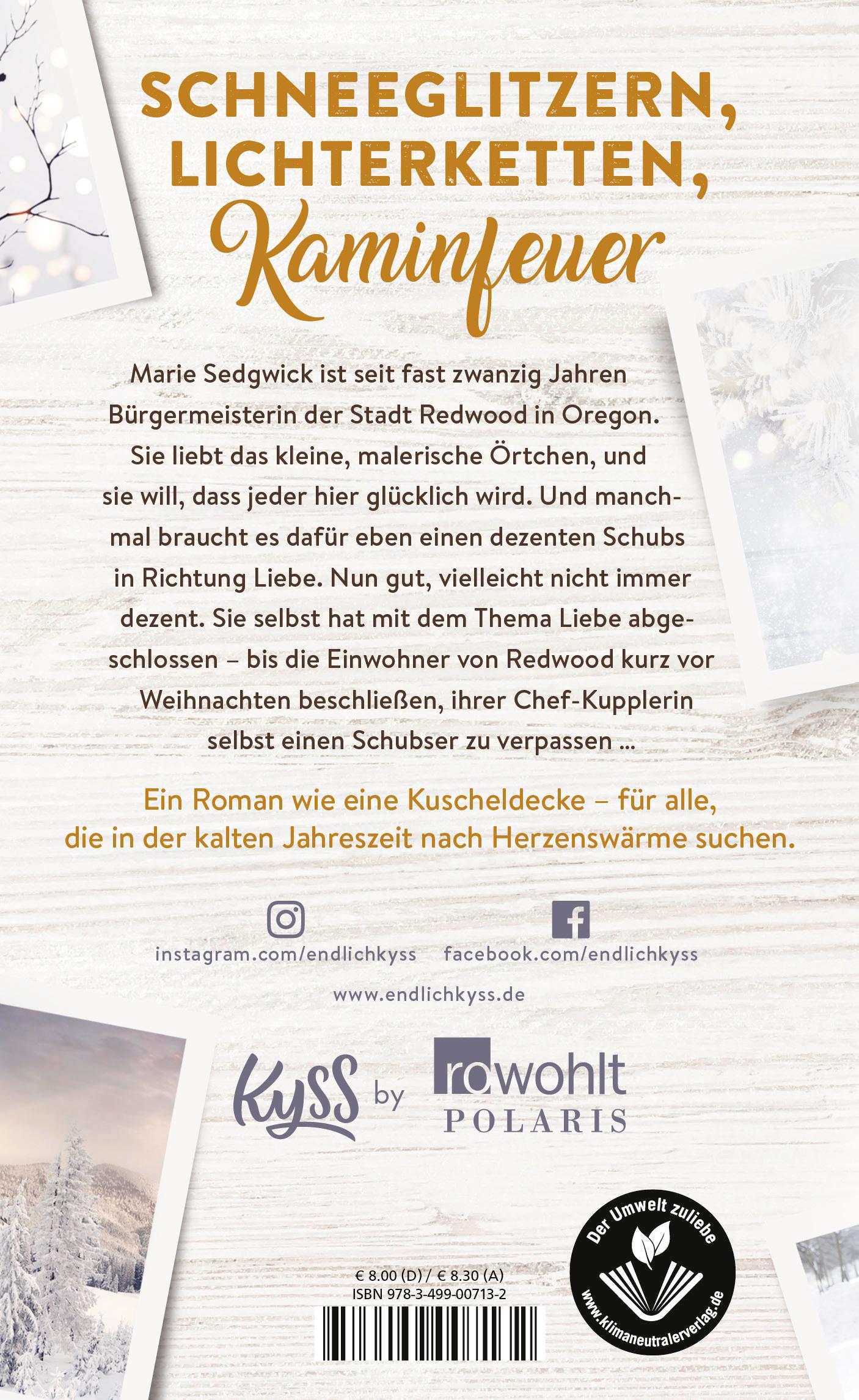 Rückseitencover Redwood Lights -  Es beginnt mit dem Duft nach Schnee