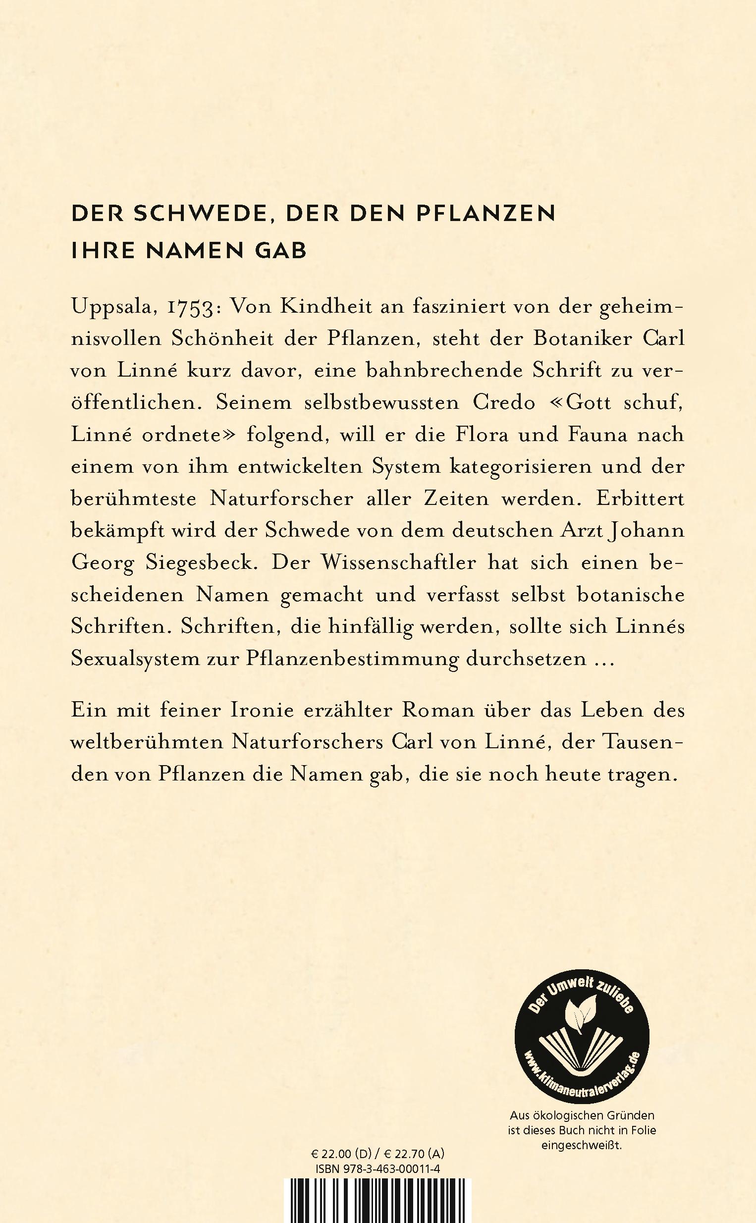 Rückseitencover Der Mann, der die Welt ordnete