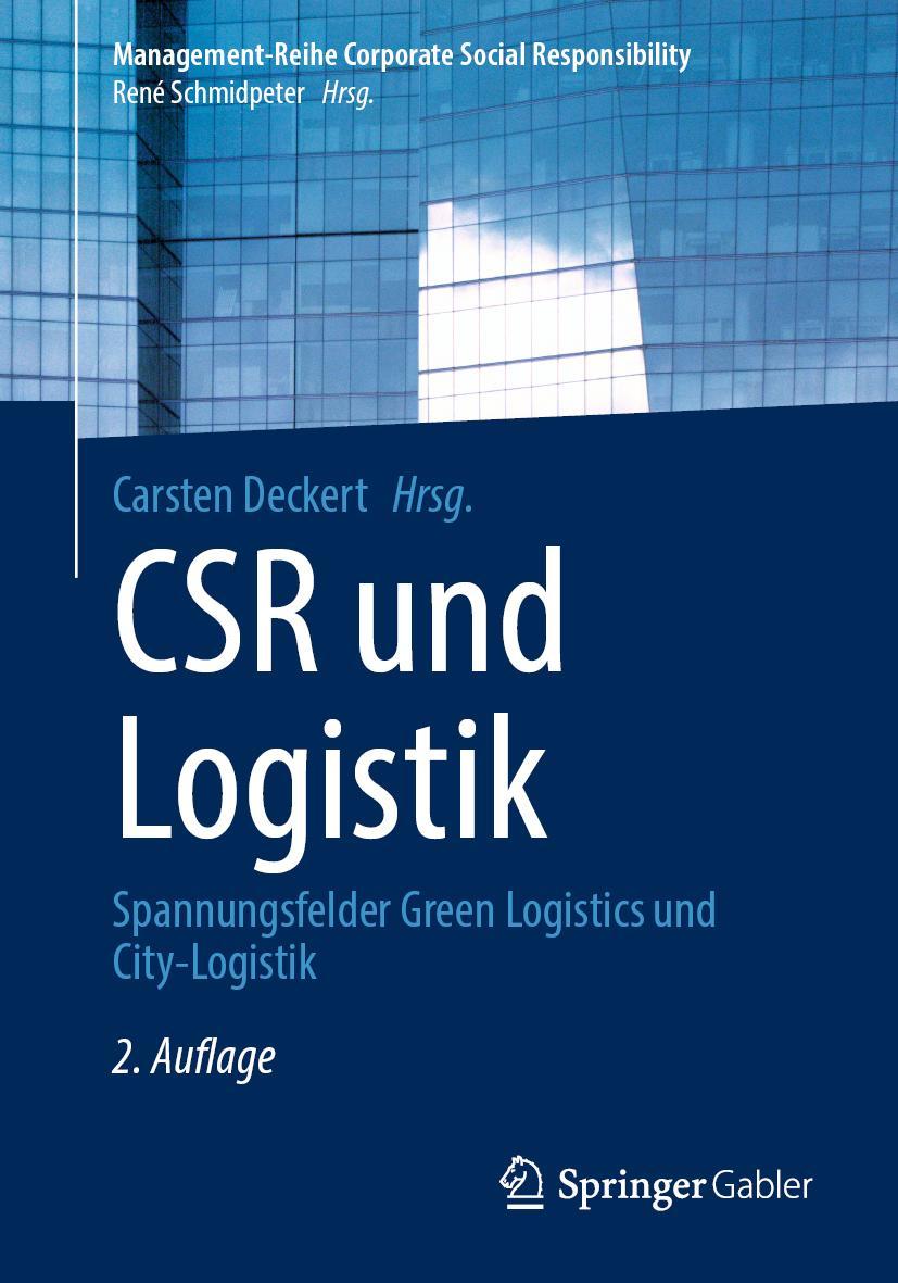Vorderes Coverbild CSR und Logistik