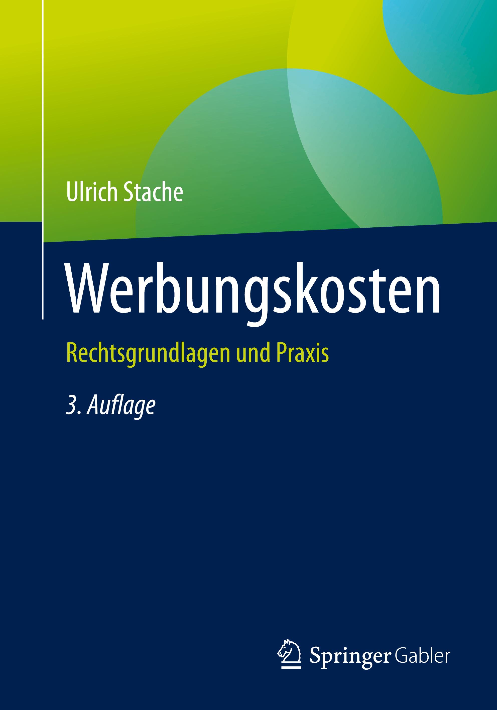 Vorderes Coverbild Werbungskosten