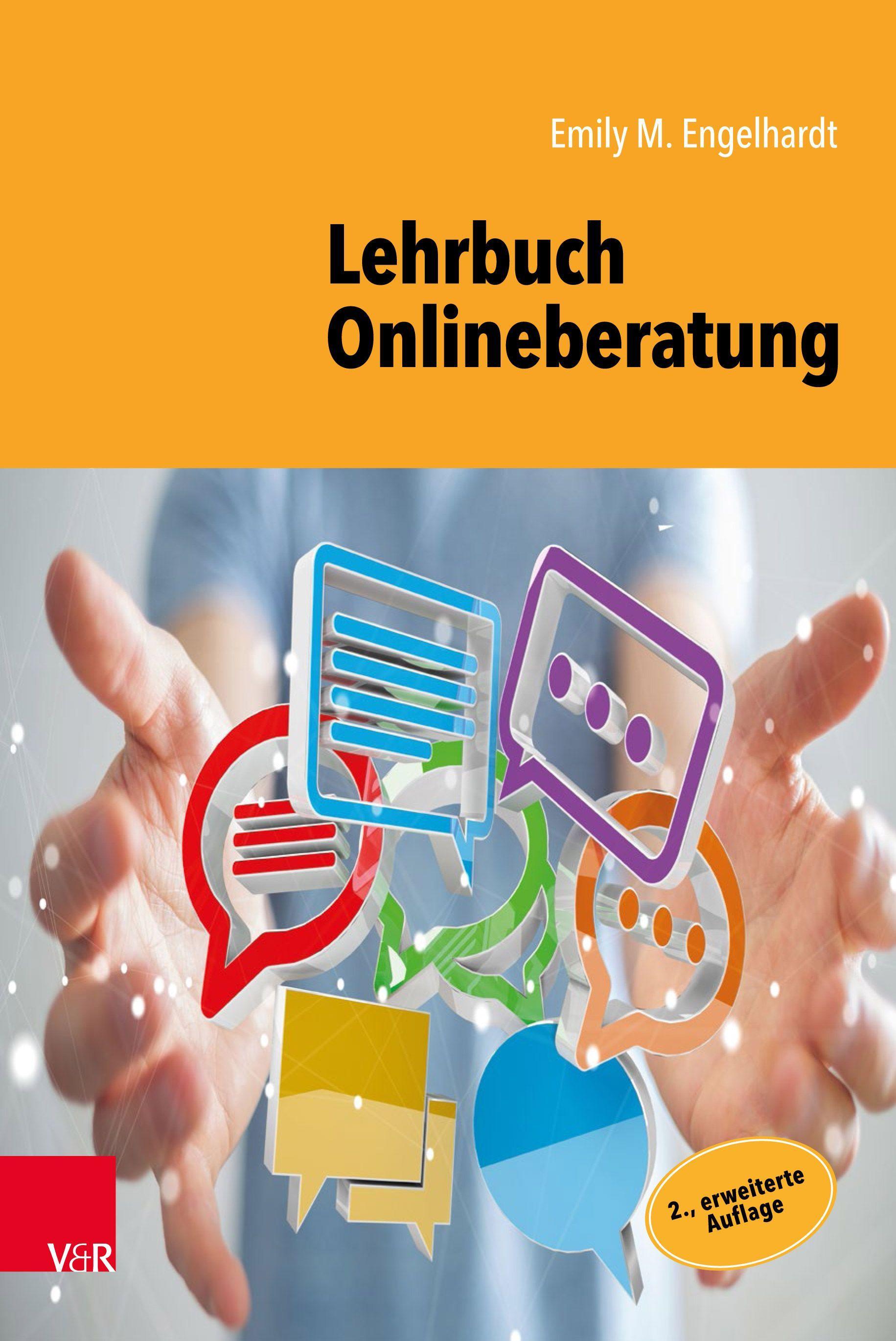 Vorderes Coverbild Lehrbuch Onlineberatung