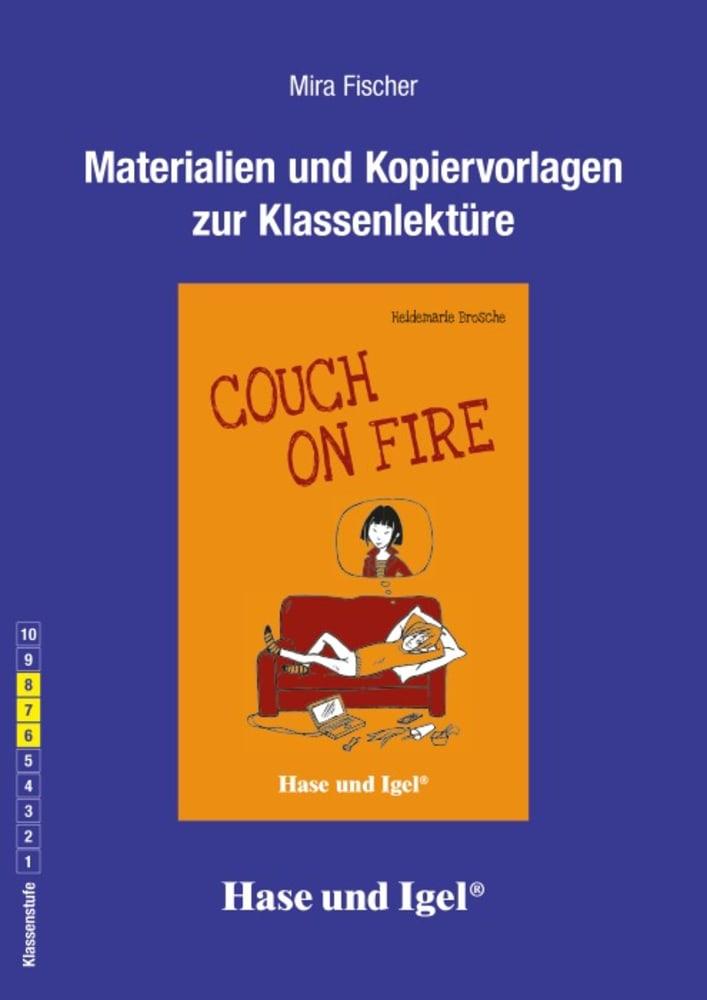 Vorderes Coverbild Couch on Fire. Begleitmaterial