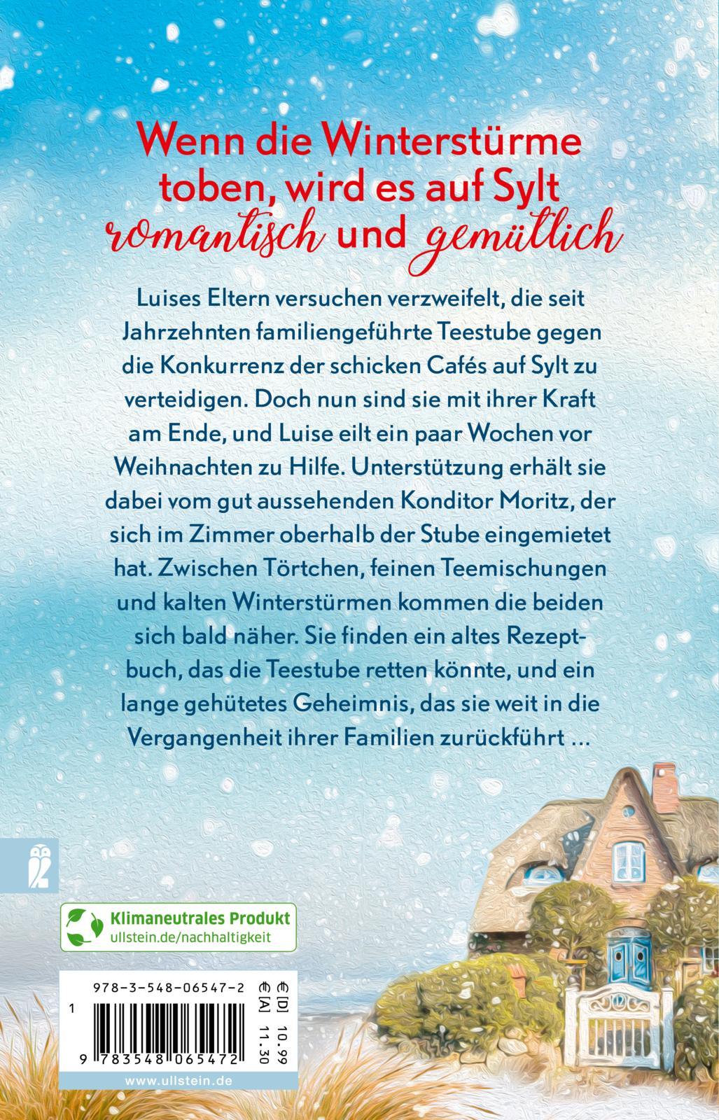 Rückseitencover Winterzauber in der kleinen Teestube am Meer