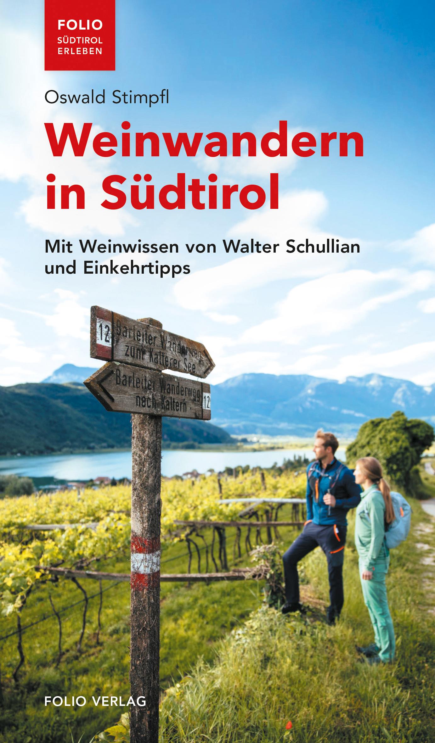 Vorderes Coverbild Weinwandern in Südtirol